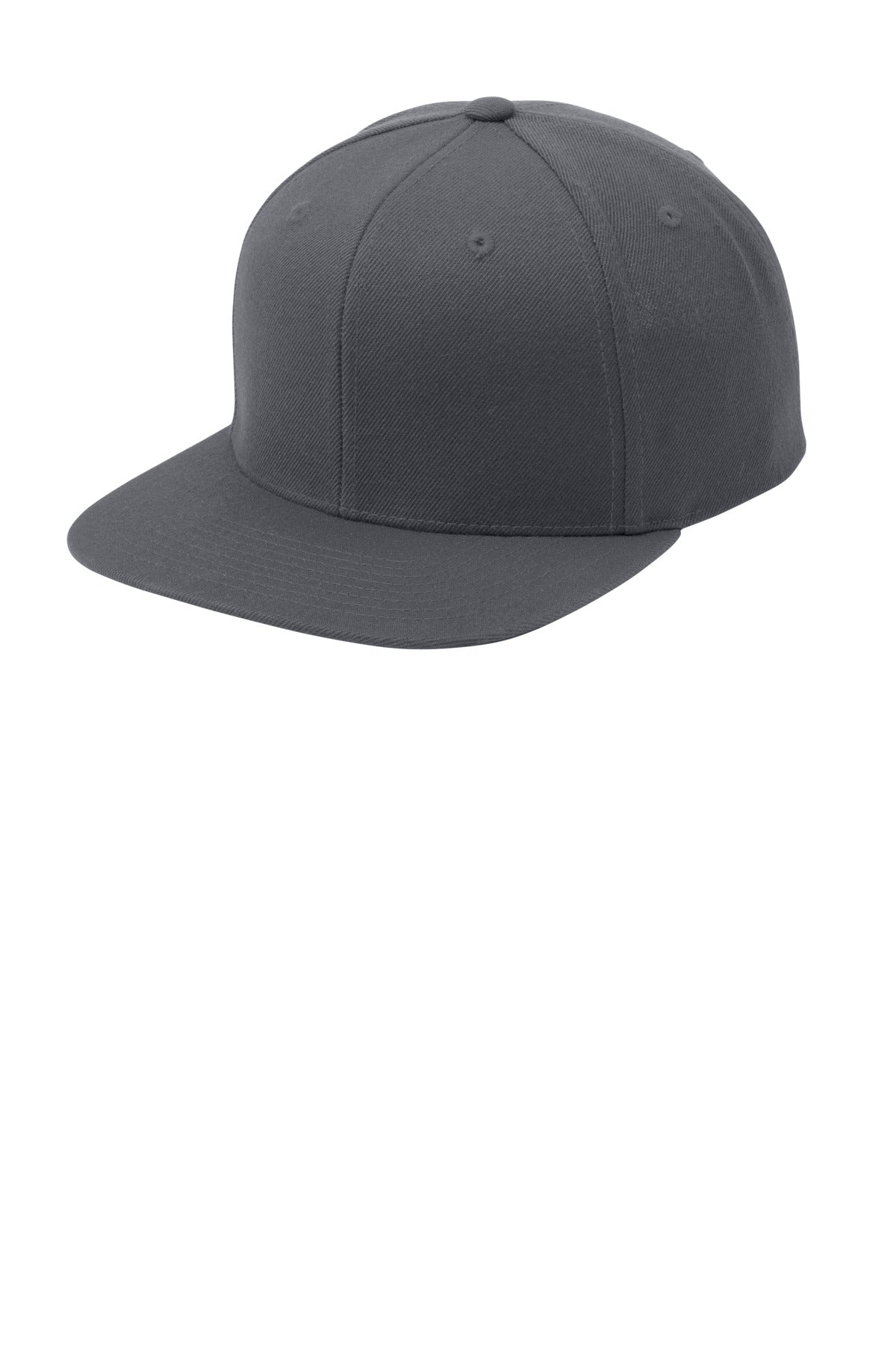Custom Embroidery or DTF Print - Sport-Tek ®  YP Classics ®  Flat Bill Snapback Cap. STC19