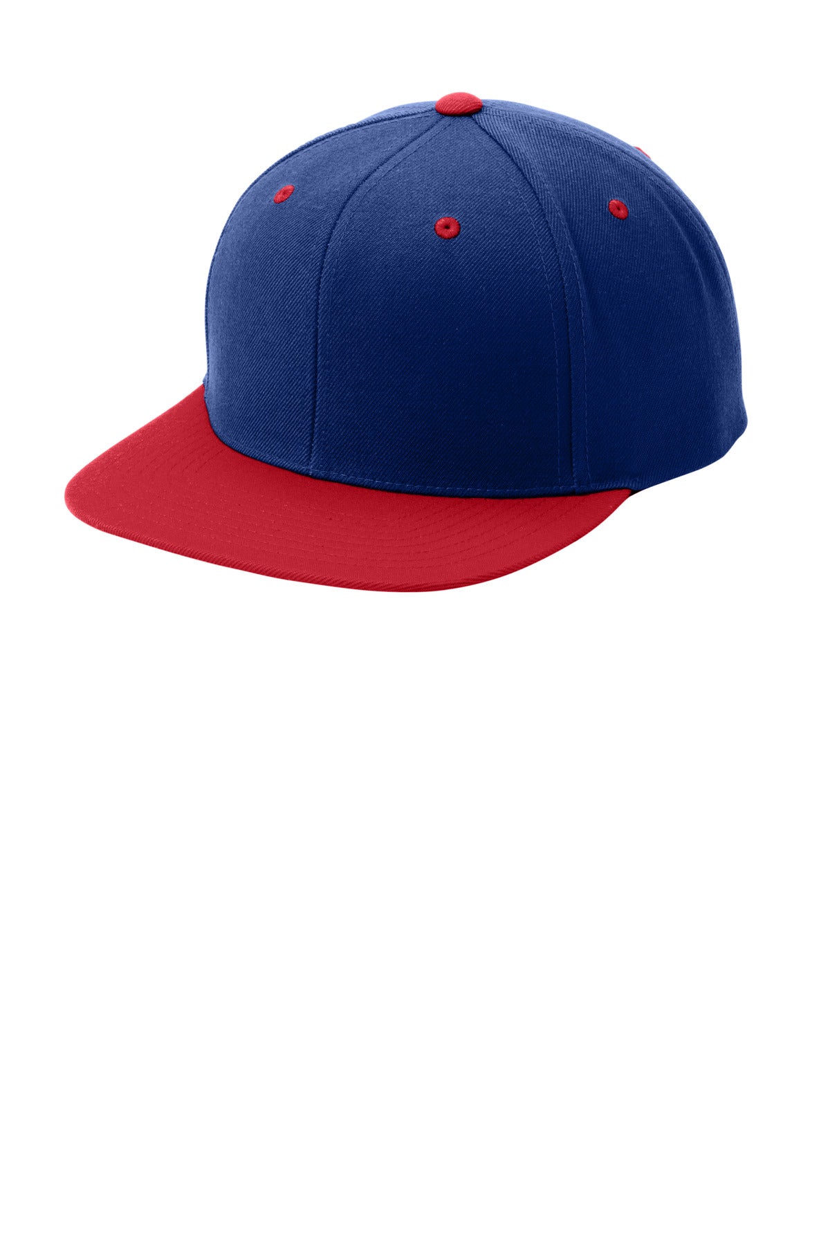 Custom Embroidery or DTF Print - Sport-Tek ®  YP Classics ®  Flat Bill Snapback Cap. STC19