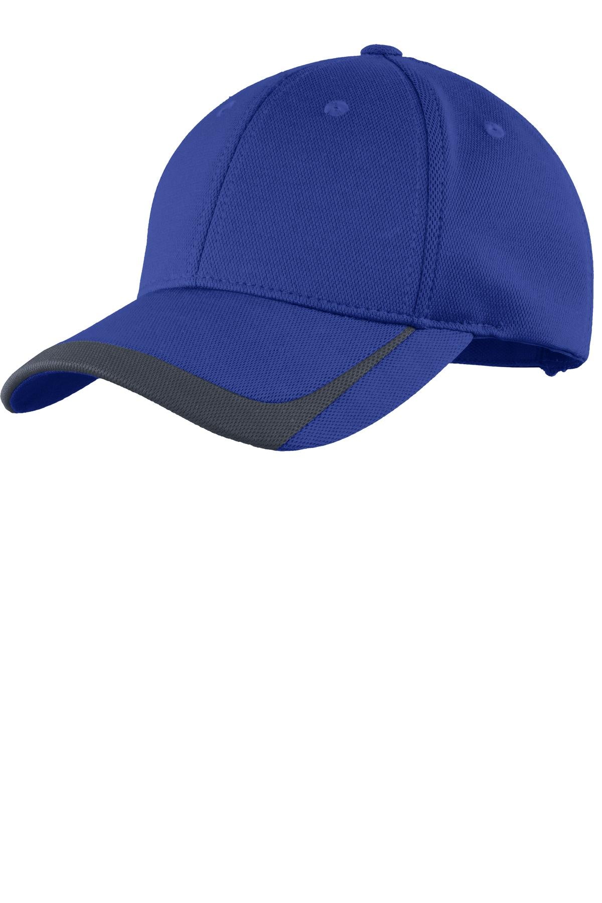 Custom Embroidery or DTF Print - Sport-Tek ®  Pique Colorblock Cap. STC24