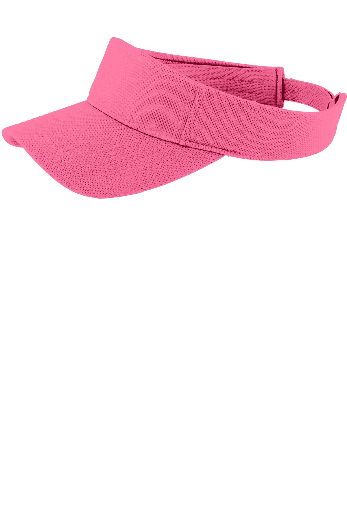 Custom Embroidery or DTF Print - Sport-Tek ®  PosiCharge ®  RacerMesh ®  Visor.  STC27