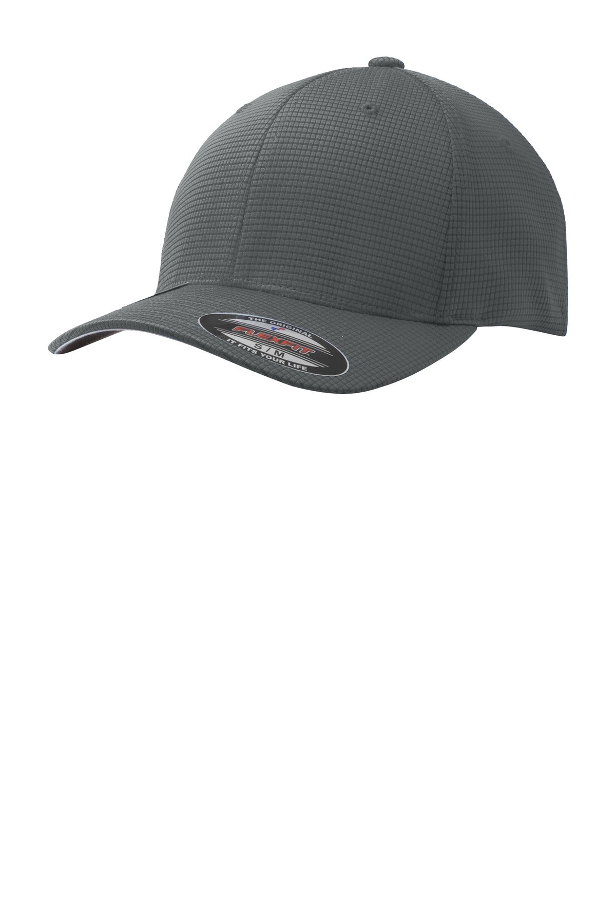 Custom Embroidered - Sport-Tek® Flexfit® Grid Texture Cap. STC33