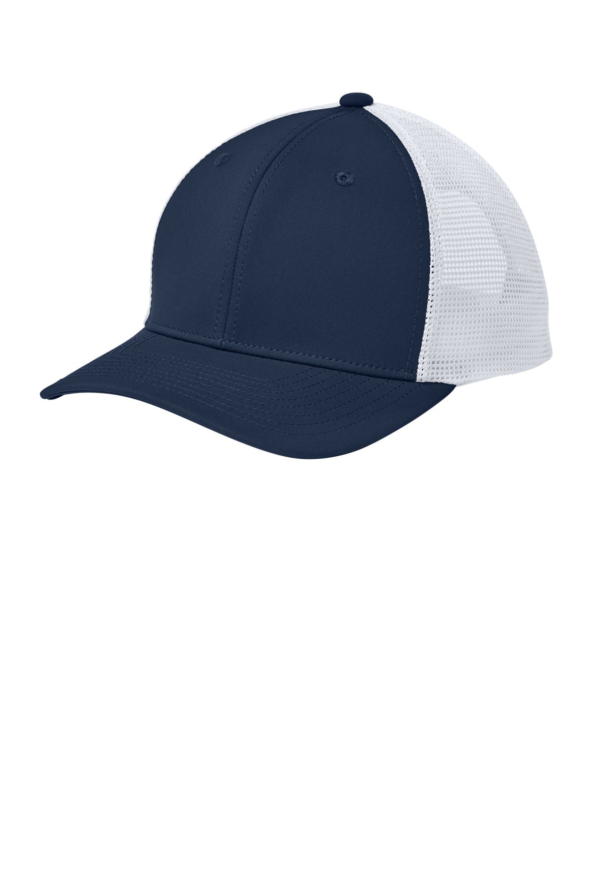 Custom Embroidery or DTF Print - Sport-Tek ®  Club Trucker Cap STC46