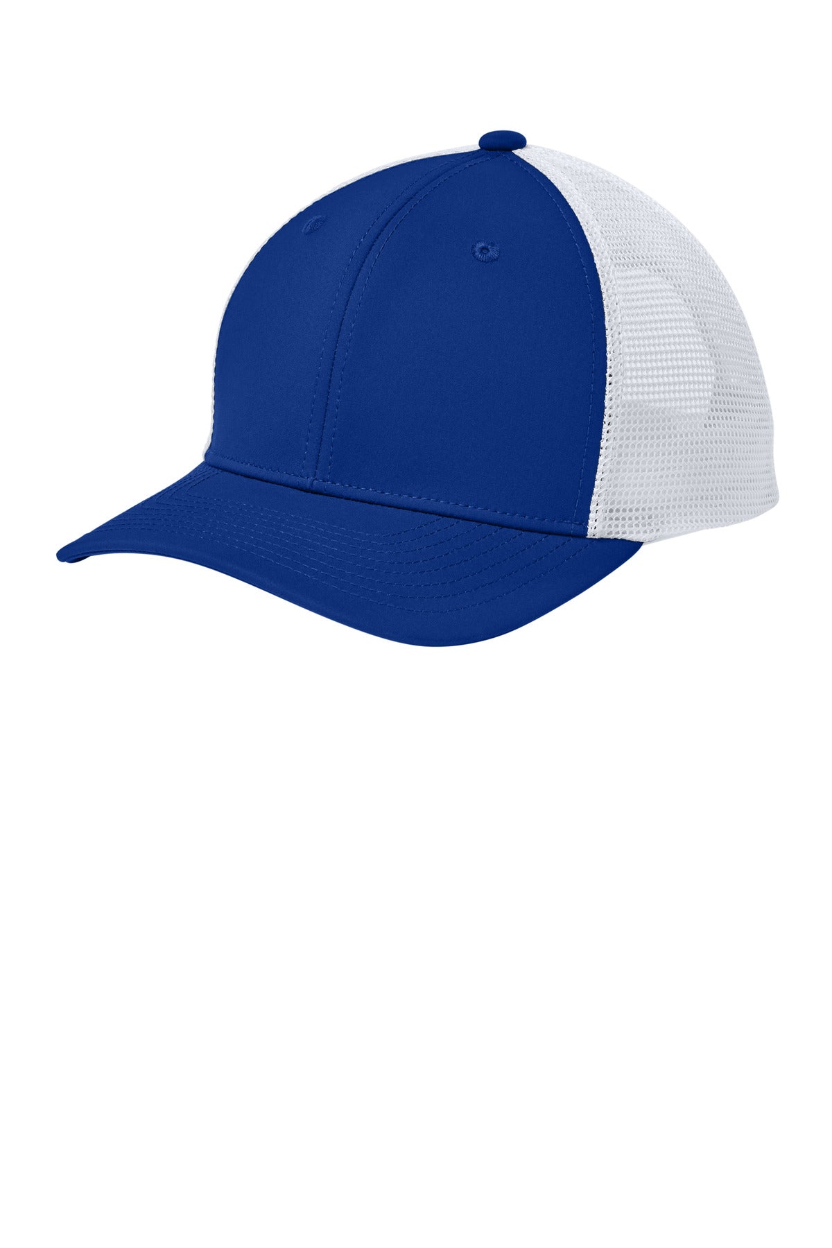 Custom Embroidery or DTF Print - Sport-Tek ®  Club Trucker Cap STC46