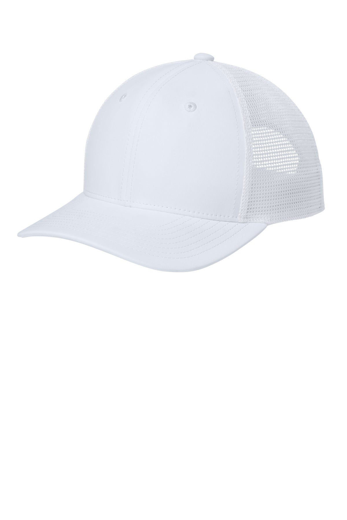 Custom Embroidery or DTF Print - Sport-Tek ®  Club Trucker Cap STC46