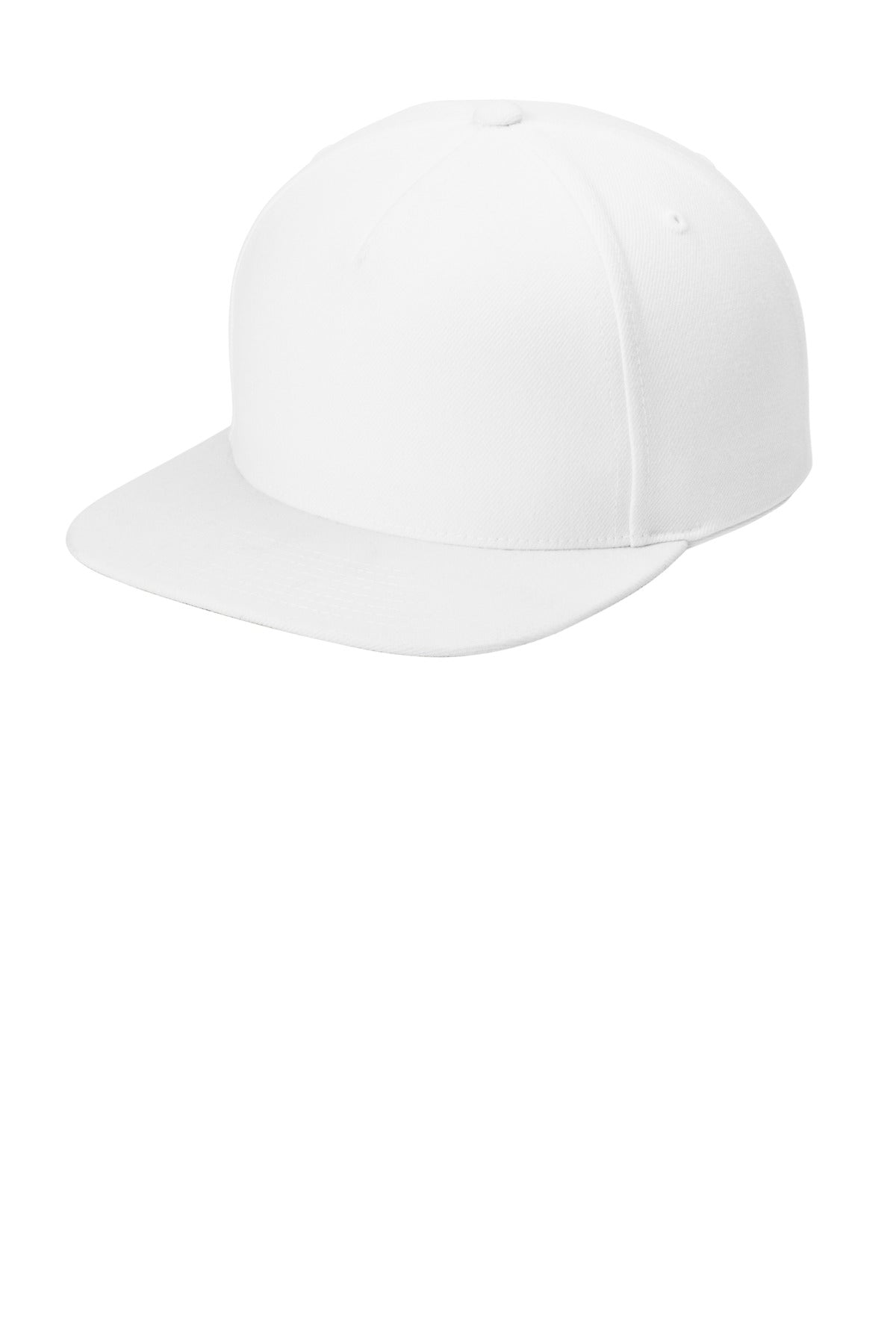 Custom Embroidery or DTF Print - Sport-Tek ®  YP Classics ®  Premium 5-Panel Snapback Cap STC55