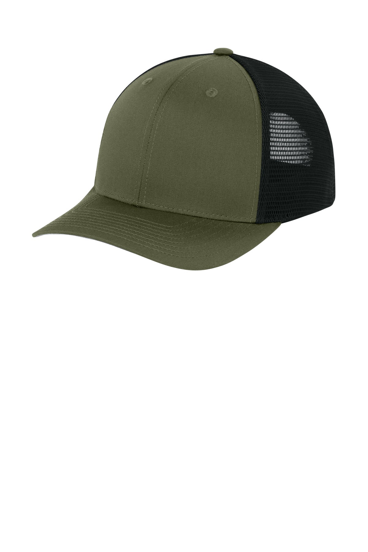 Custom Embroidery or DTF Print - Sport-Tek ®  Stretch-Tek Snapback Trucker Cap STC74