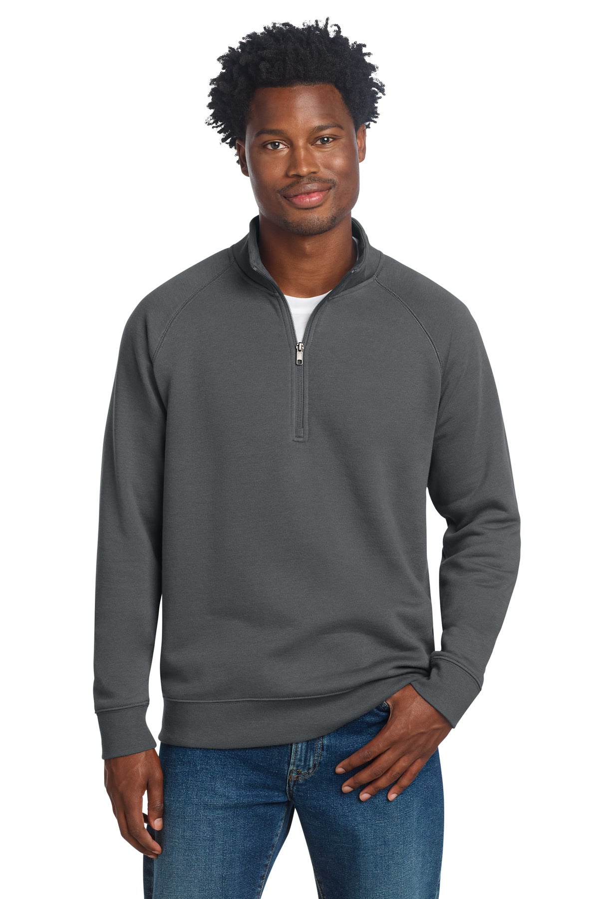 Custom Embroidery or DTF Print - Sport-Tek ®  Drive Fleece 1/4-Zip Pullover STF202