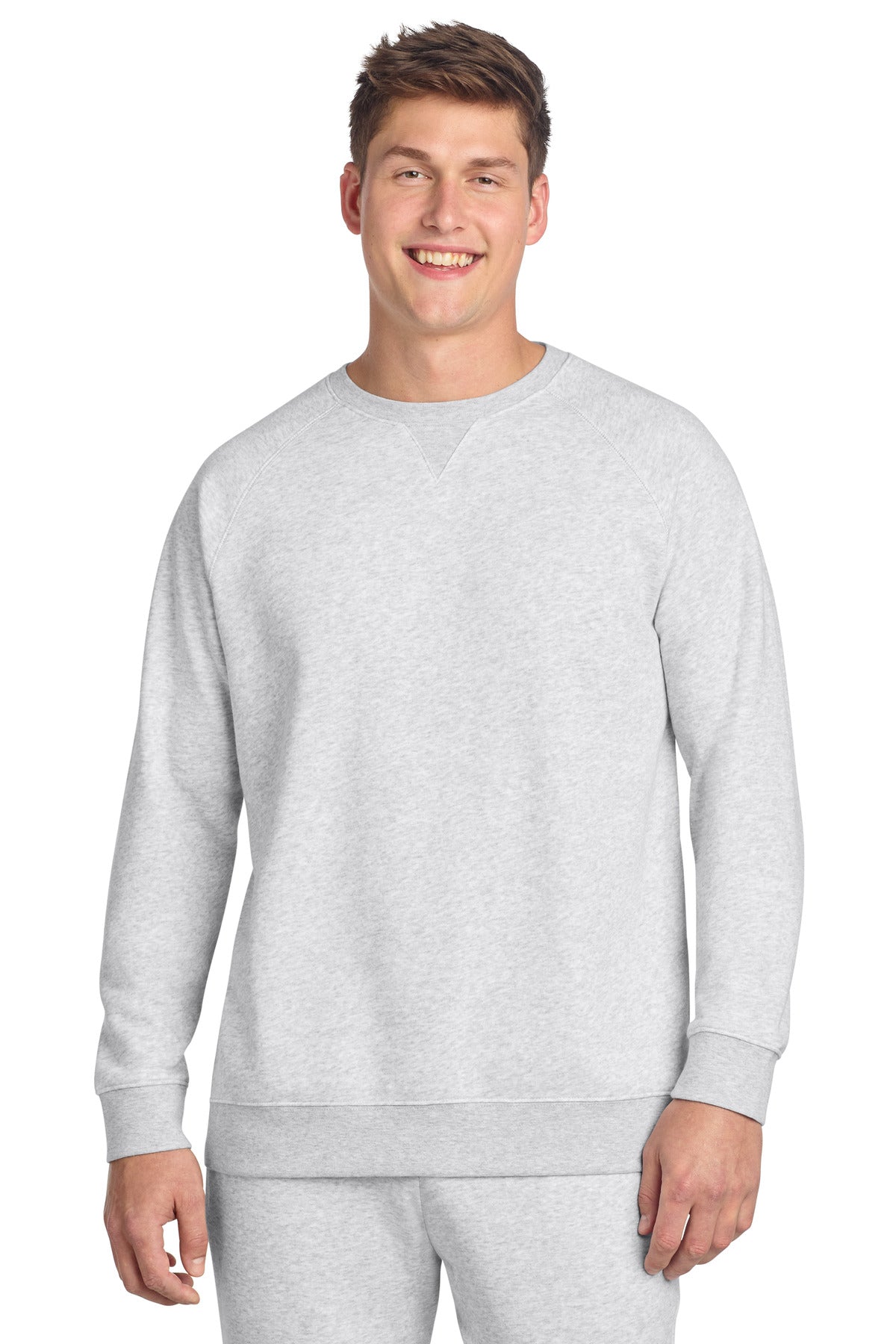 Custom Embroidery or DTF Print - Sport-Tek ®  Drive Fleece Crewneck STF203