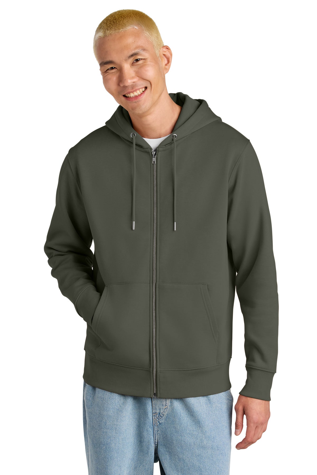 Custom Embroidery or DTF Print - Stanley/Stella ®  Unisex Cultivator 2.0 Full-Zip Hooded Sweatshirt SXU005