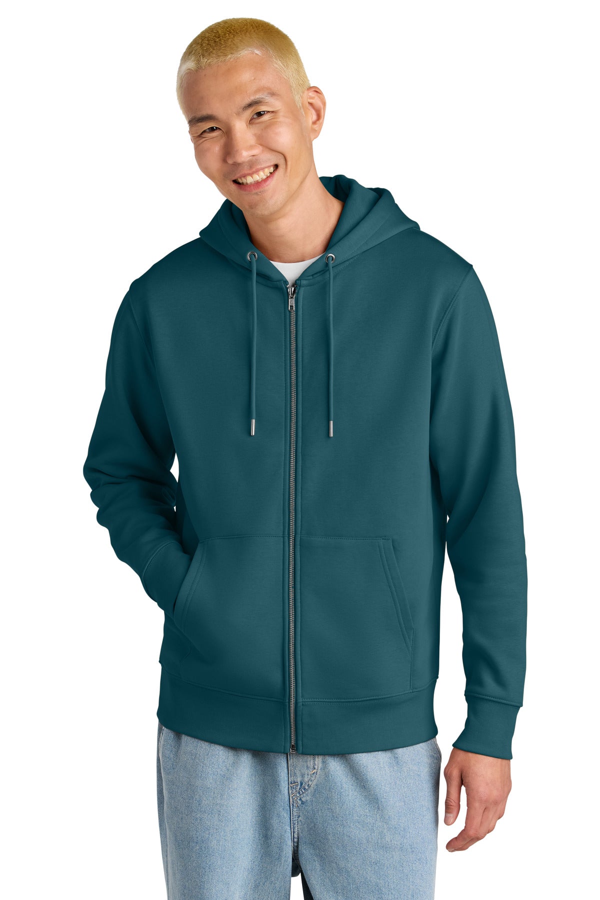 Custom Embroidery or DTF Print - Stanley/Stella ®  Unisex Cultivator 2.0 Full-Zip Hooded Sweatshirt SXU005