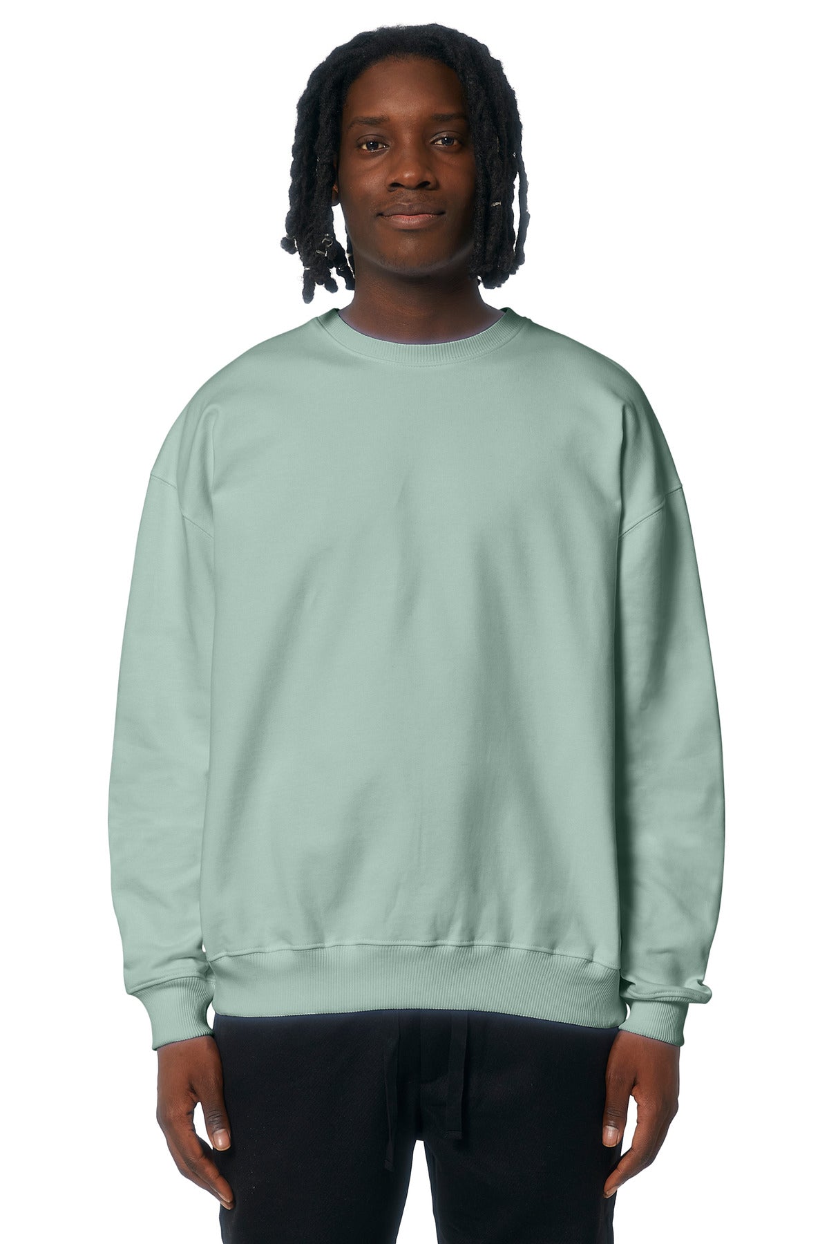 Custom Decorated - Stanley/Stella Unisex Ledger Dry Crewneck Sweatshir