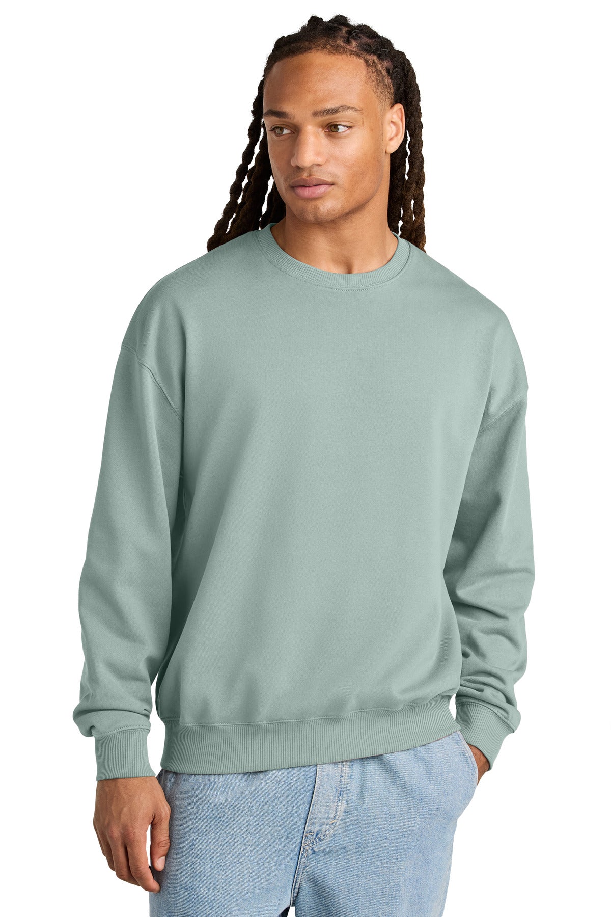 Custom Embroidery or DTF Print - Stanley/Stella ®  Unisex Ledger Dry Crewneck Sweatshirt SXU029