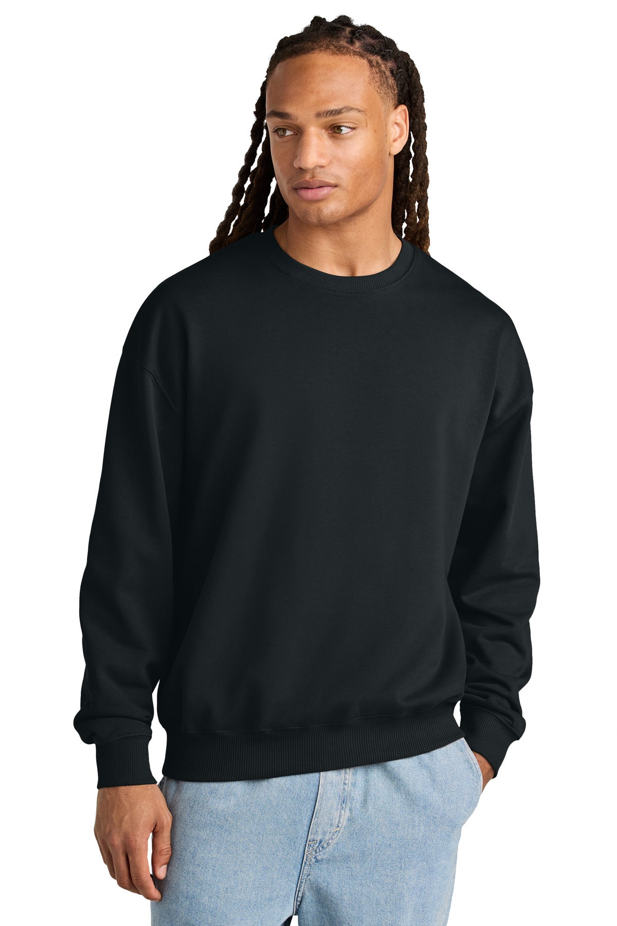 Custom Embroidery or DTF Print - Stanley/Stella ®  Unisex Ledger Dry Crewneck Sweatshirt SXU029