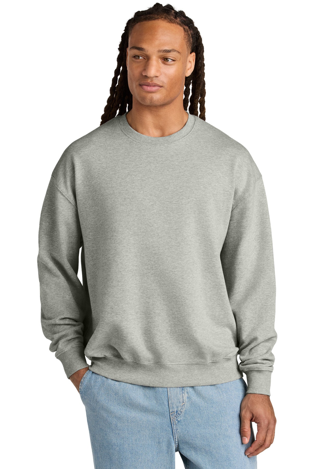 Custom Embroidery or DTF Print - Stanley/Stella ®  Unisex Ledger Dry Crewneck Sweatshirt SXU029