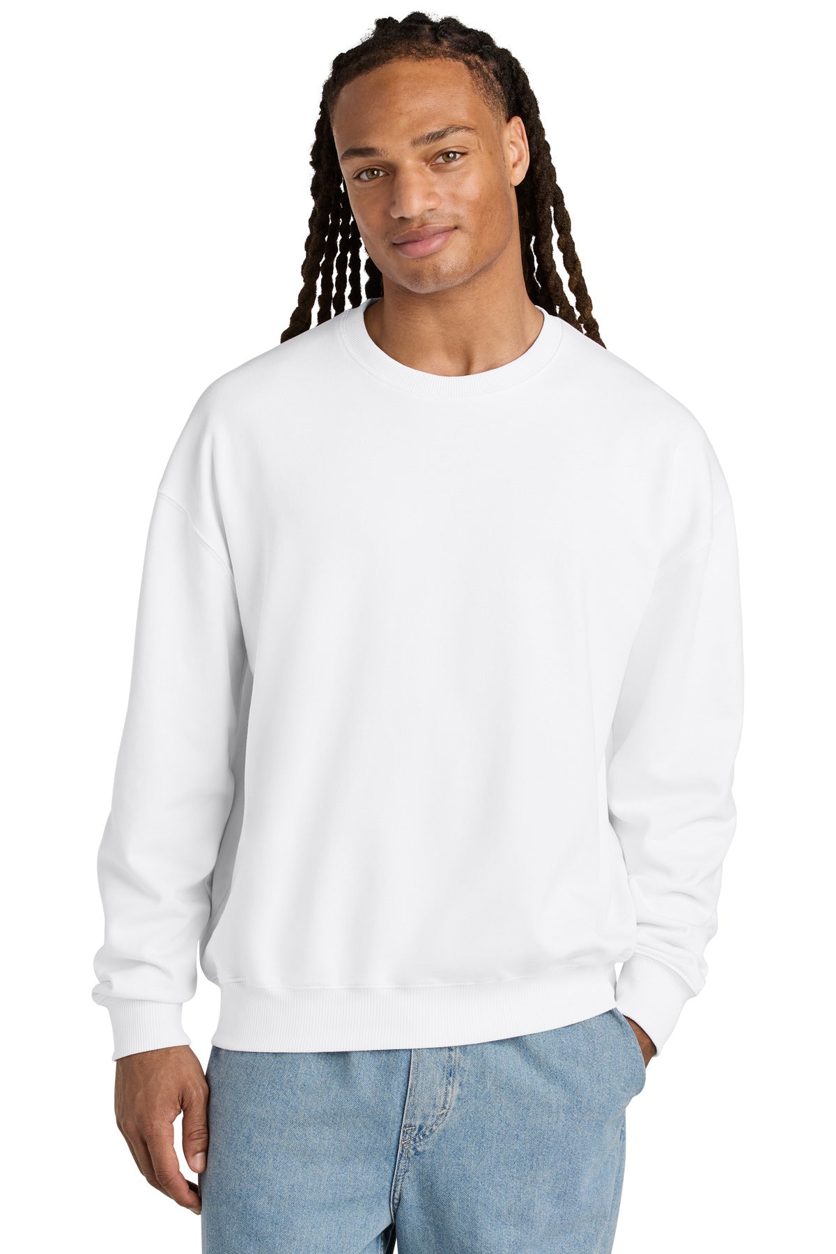 Custom Embroidery or DTF Print - Stanley/Stella ®  Unisex Ledger Dry Crewneck Sweatshirt SXU029