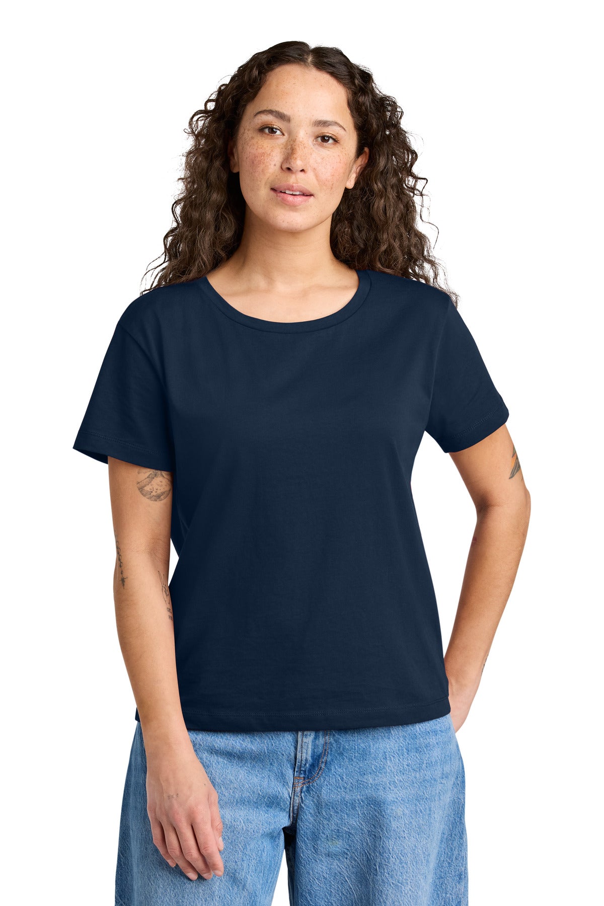 Custom Embroidery or DTF Print - Stanley/Stella ®  Women's Stella Serena Scoop Neck Tee SXW008