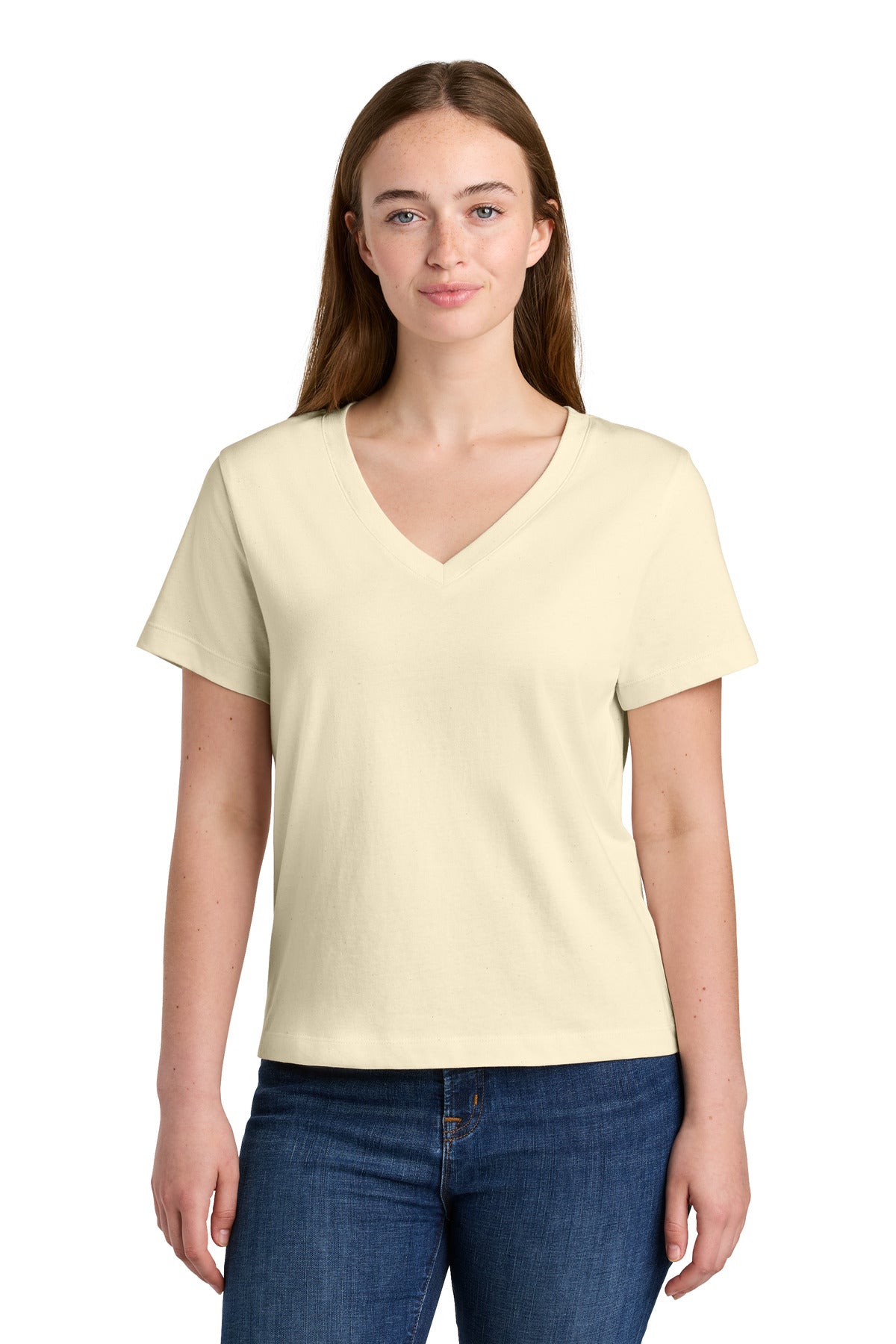 Custom Embroidery or DTF Print - Stanley/Stella ®  Women's Stella Isla V-Neck Tee SXW032