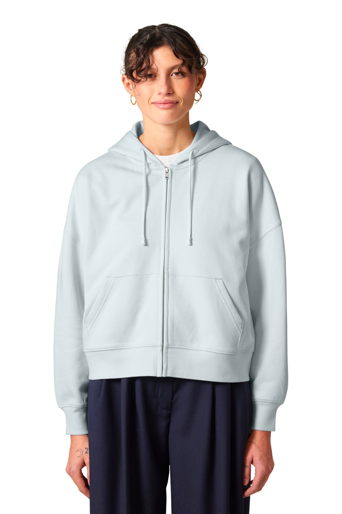 Custom Decorated - Stanley/Stella Women's Stella Ida Full-Zip Hooded Sweatshirt SXW037