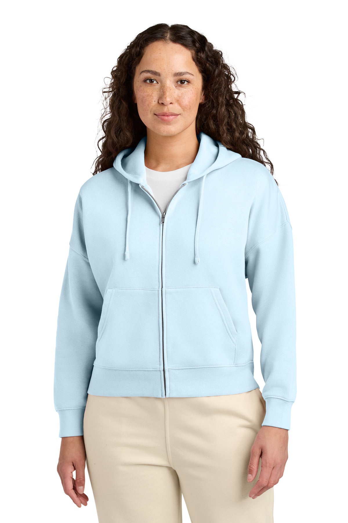Custom Embroidery or DTF Print - Stanley/Stella ®  Women's Stella Ida Full-Zip Hooded Sweatshirt SXW037