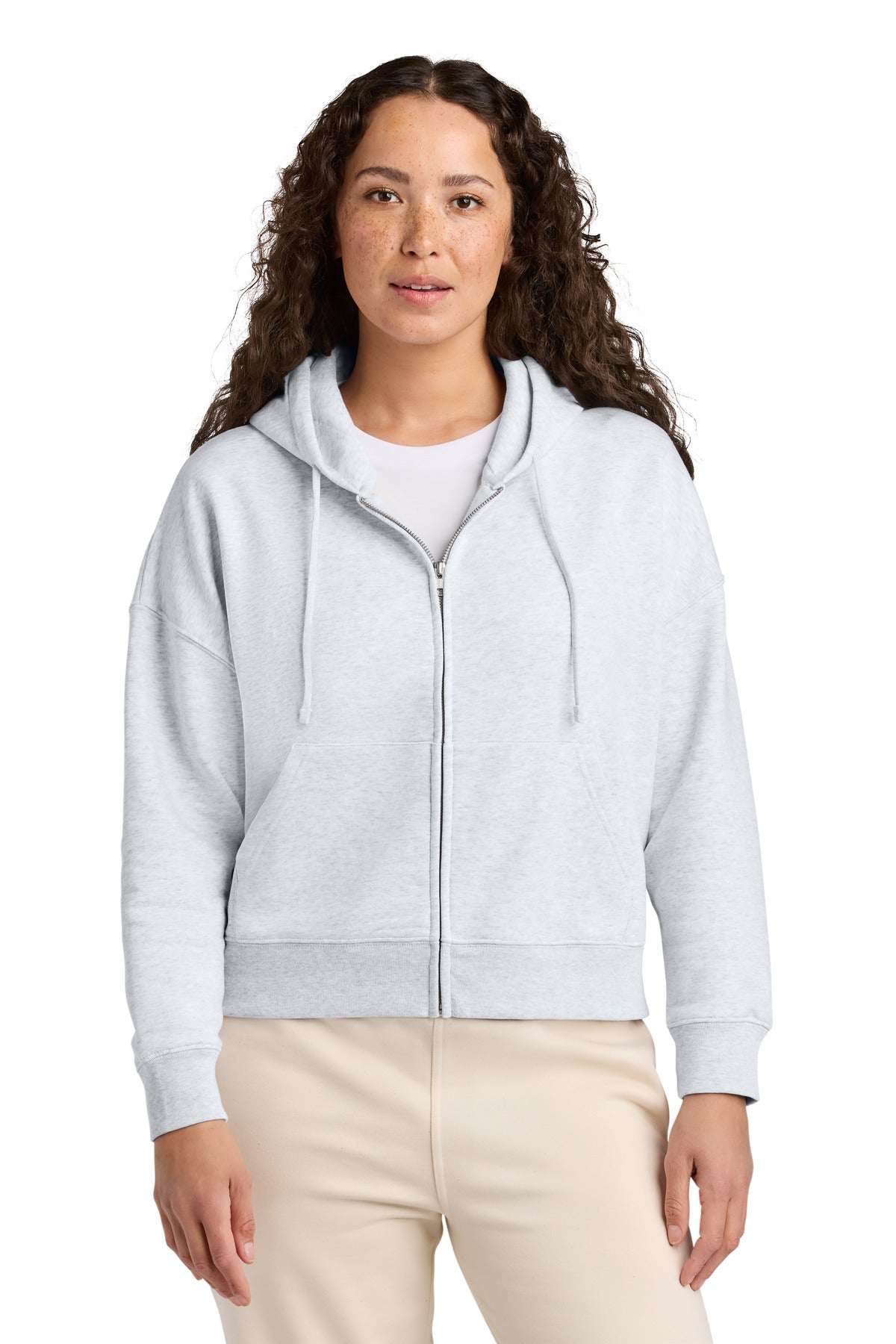 Custom Embroidery or DTF Print - Stanley/Stella ®  Women's Stella Ida Full-Zip Hooded Sweatshirt SXW037