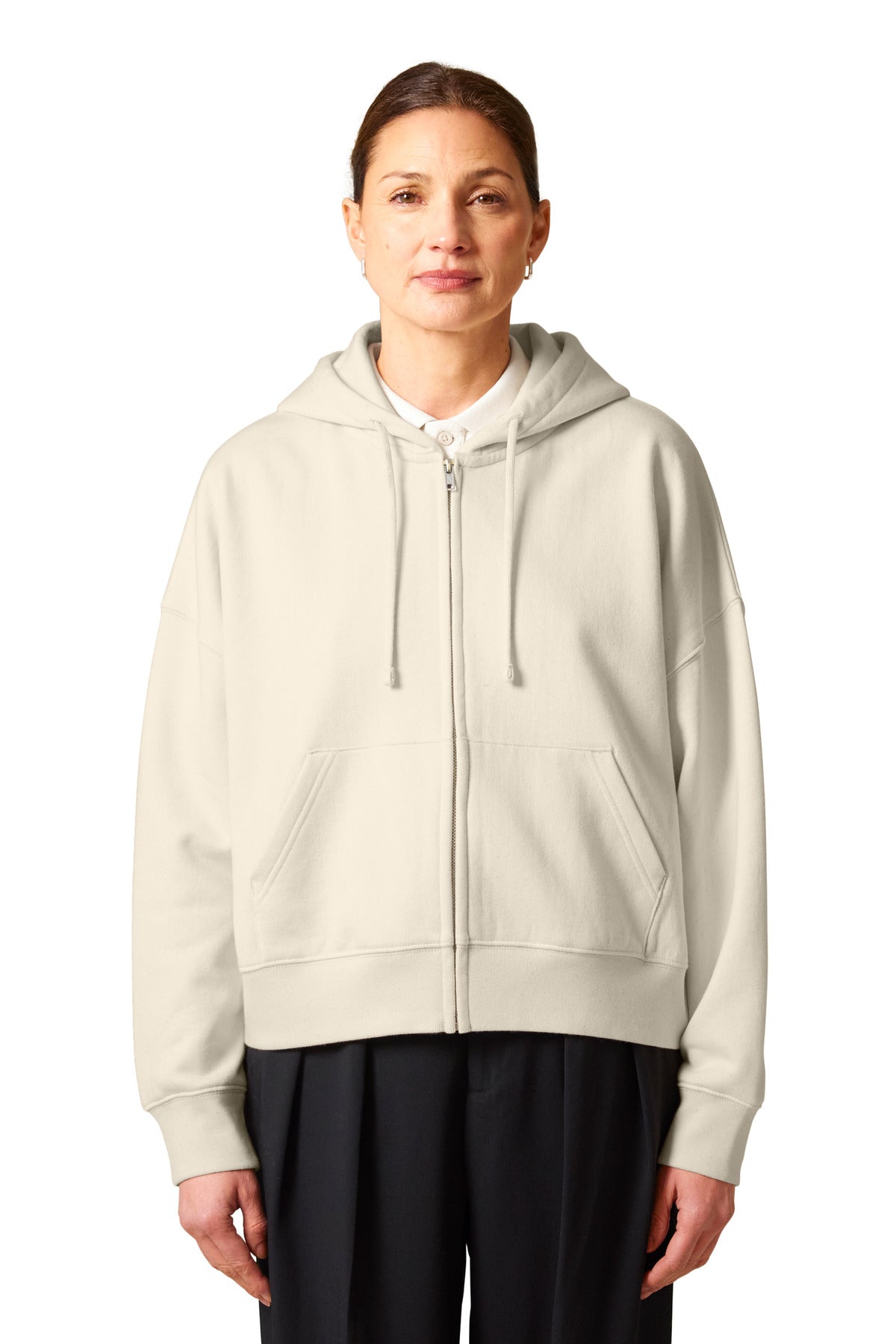 Custom Decorated - Stanley/Stella Women's Stella Ida Full-Zip Hooded Sweatshirt SXW037