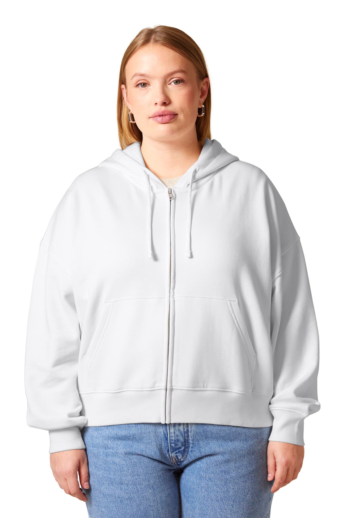 Custom Decorated - Stanley/Stella Women's Stella Ida Full-Zip Hooded Sweatshirt SXW037