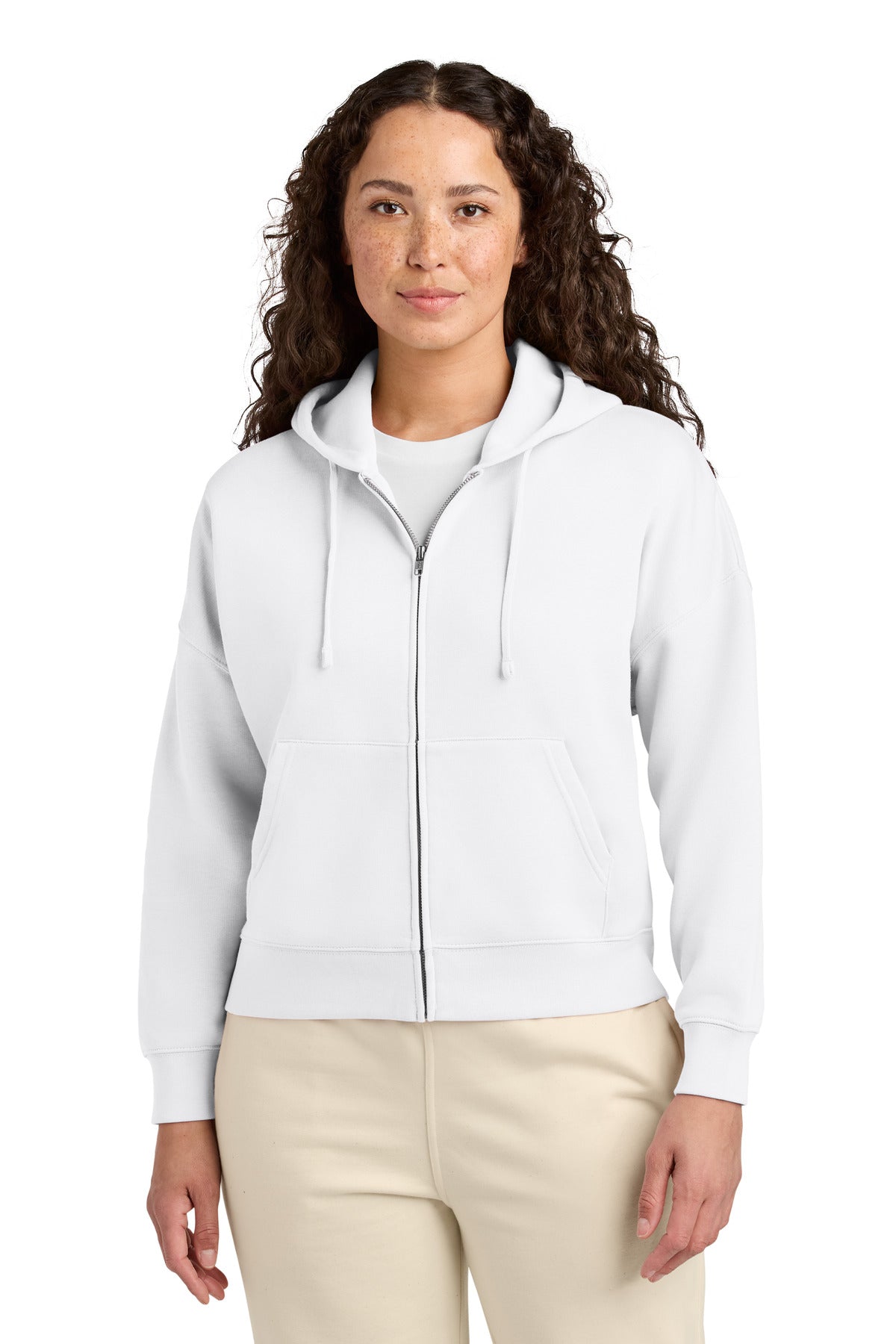 Custom Embroidery or DTF Print - Stanley/Stella ®  Women's Stella Ida Full-Zip Hooded Sweatshirt SXW037