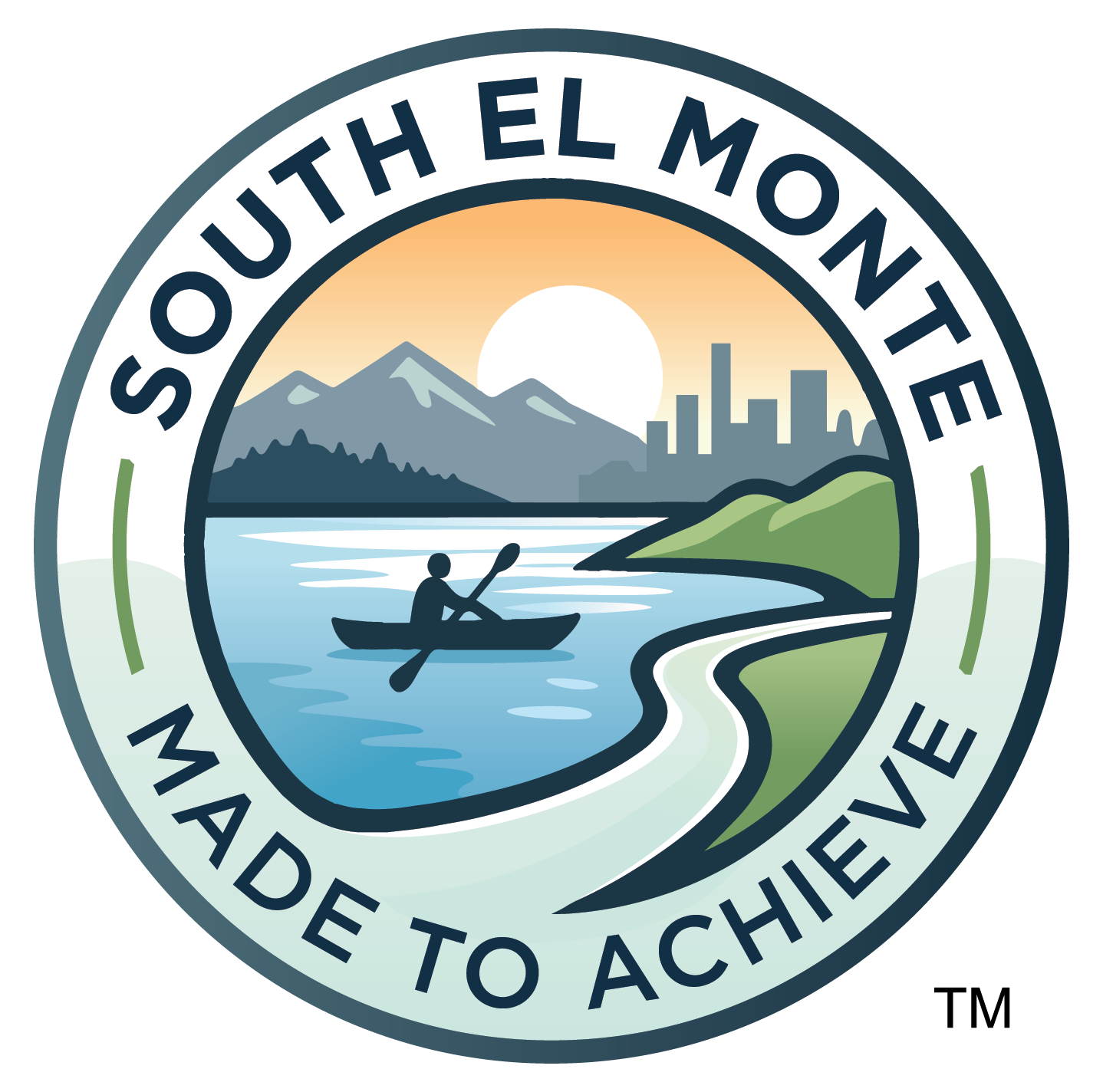 City of South El Monte - Gildan® Youth Heavy Blend™ Full-Zip Hooded Sweatshirt. 18600B