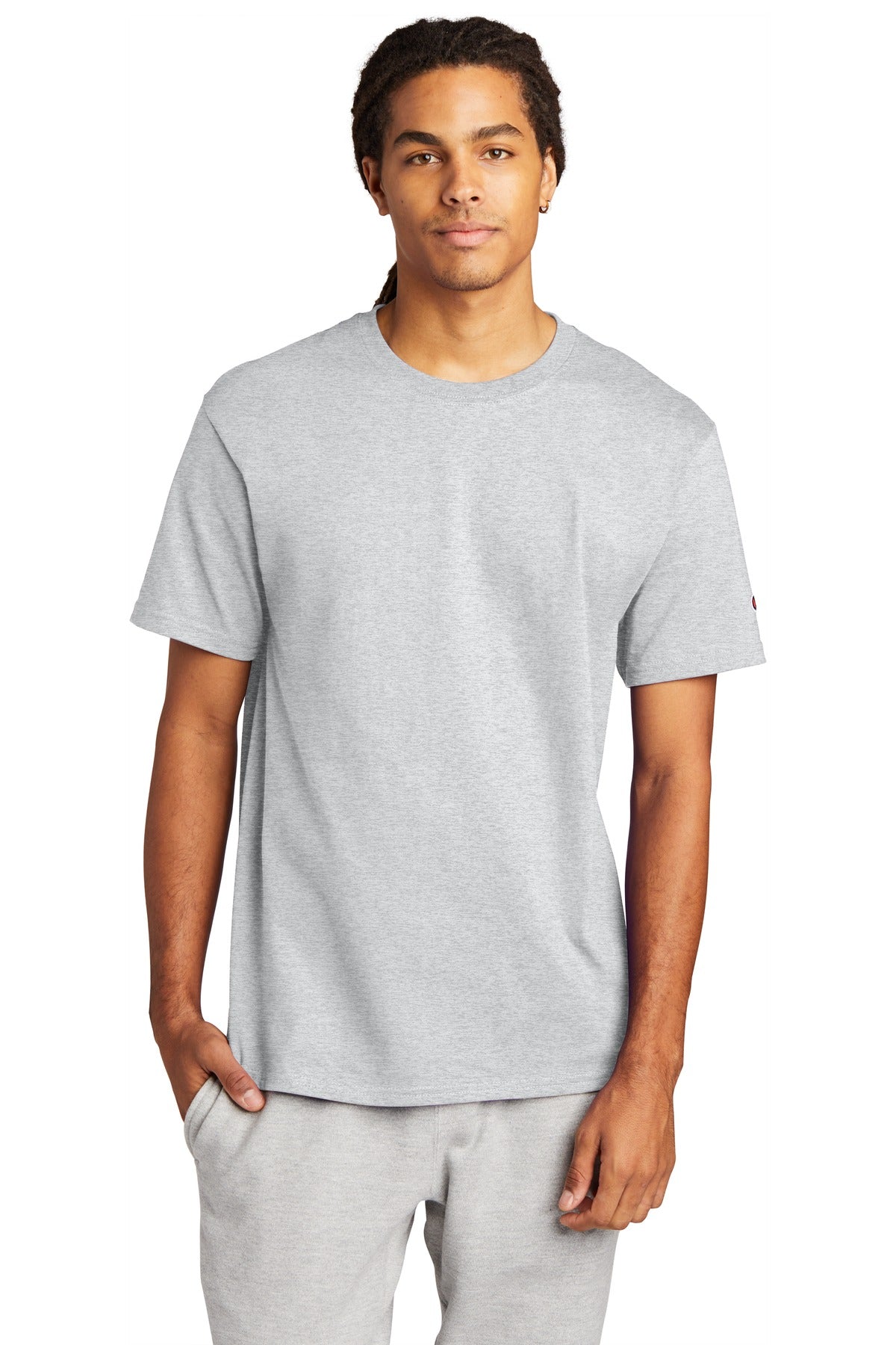 Custom Embroidery or DTF Print - Champion  ®   Heritage 6-Oz. Jersey Tee T425
