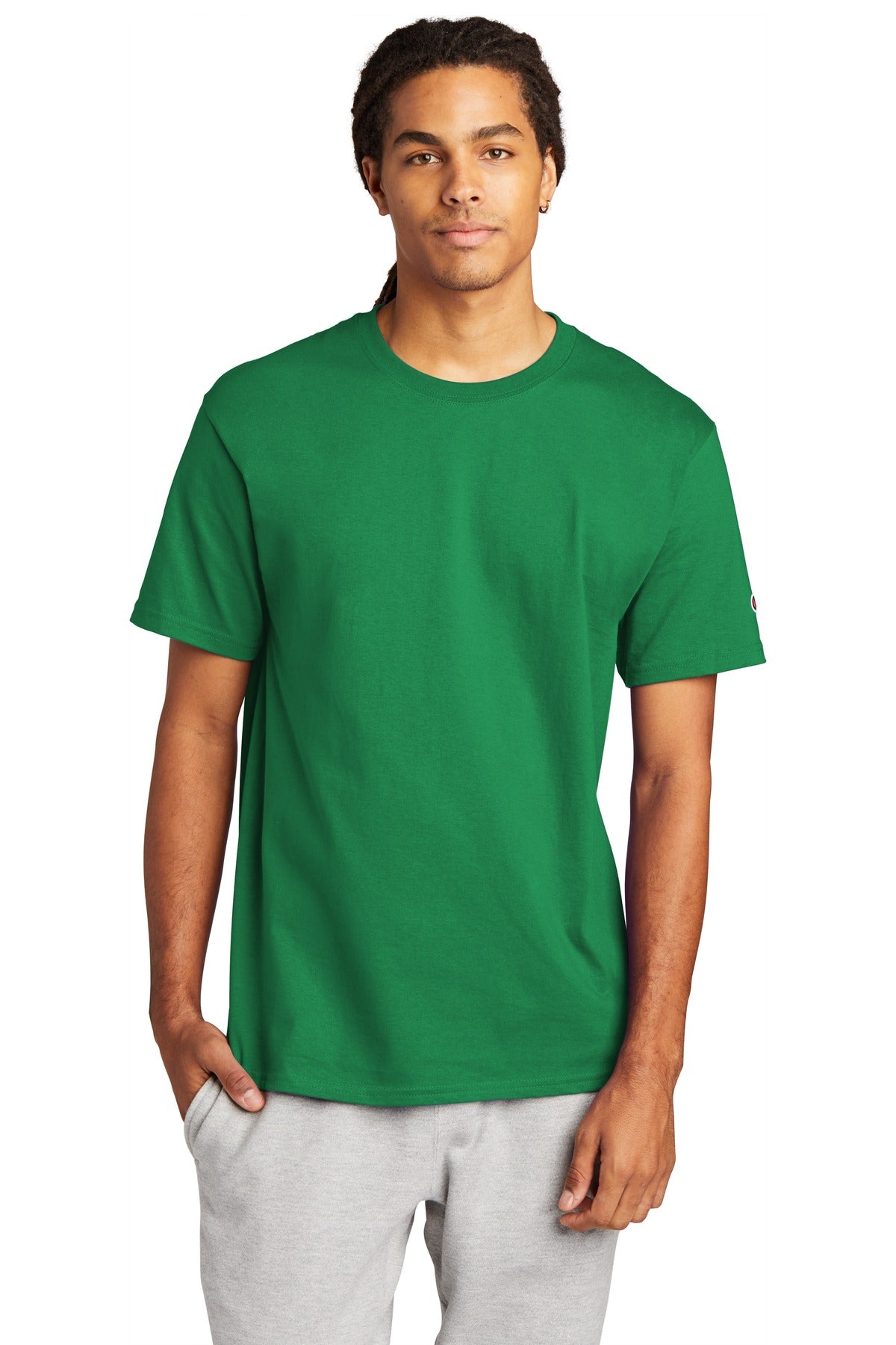 Custom Embroidery or DTF Print - Champion  ®   Heritage 6-Oz. Jersey Tee T425