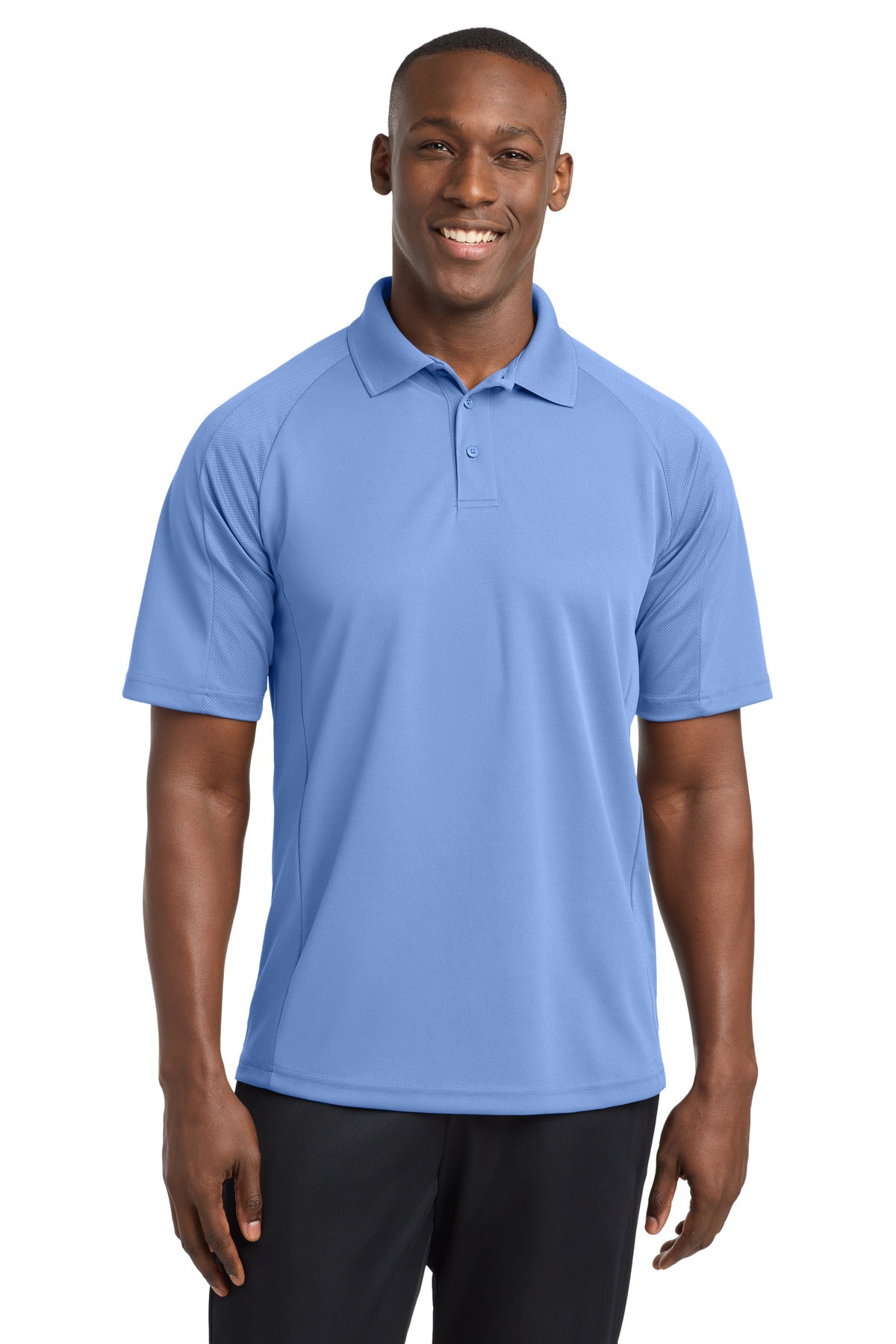 Custom Embroidery or DTF Print - Sport-Tek ®  Dri-Mesh® Pro Polo. T474