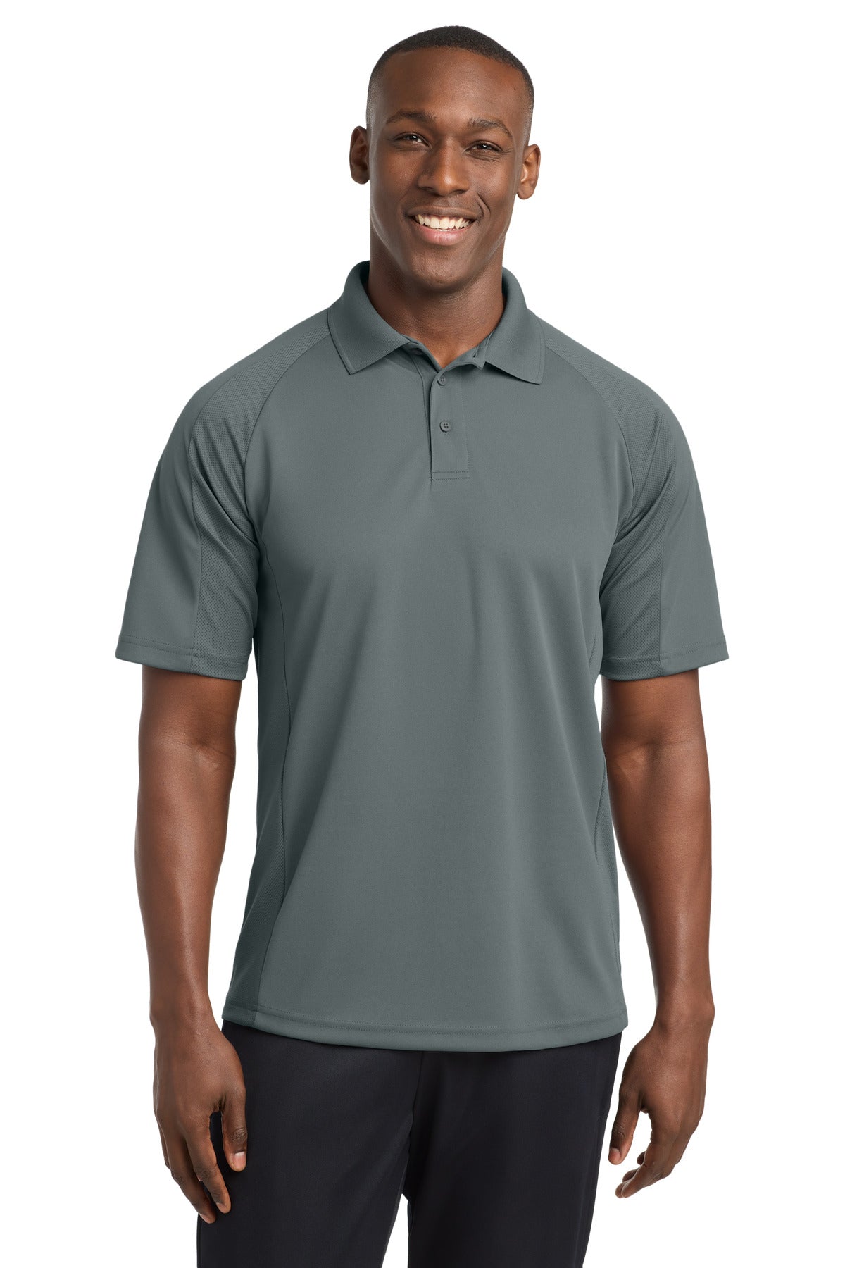 Custom Embroidery or DTF Print - Sport-Tek ®  Dri-Mesh® Pro Polo. T474