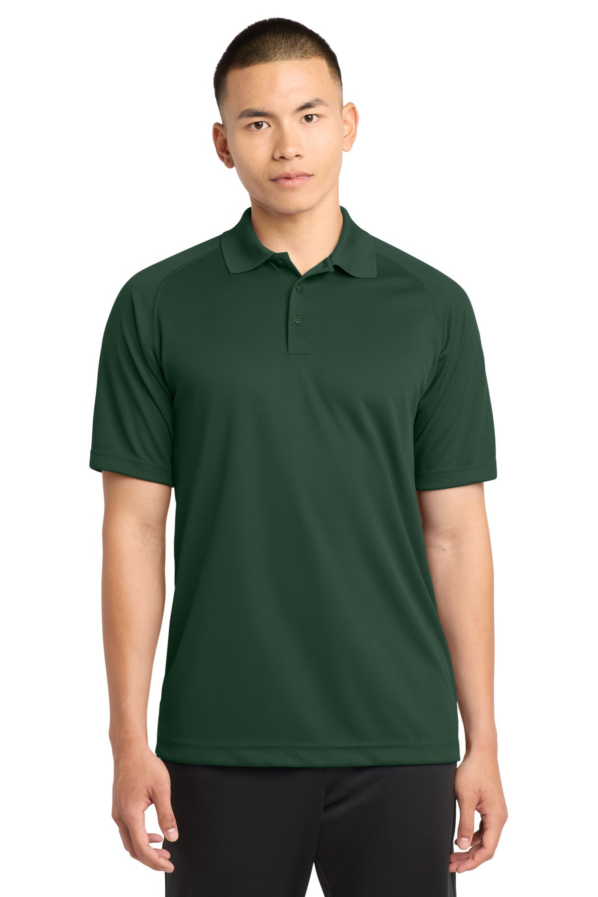Custom Embroidery or DTF Print - Sport-Tek ®  Dry Zone ®  Raglan Polo. T475