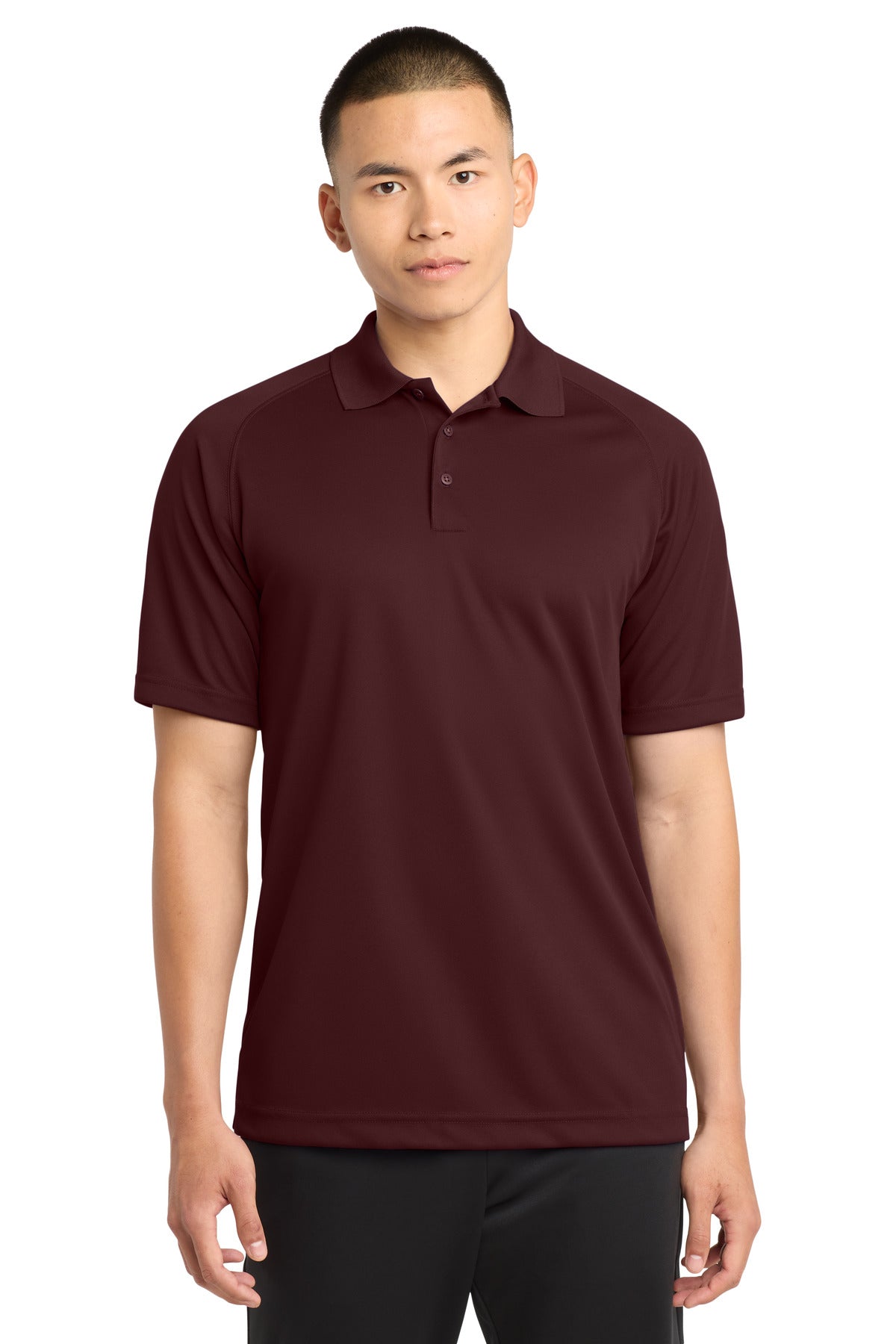 Custom Embroidery or DTF Print - Sport-Tek ®  Dry Zone ®  Raglan Polo. T475