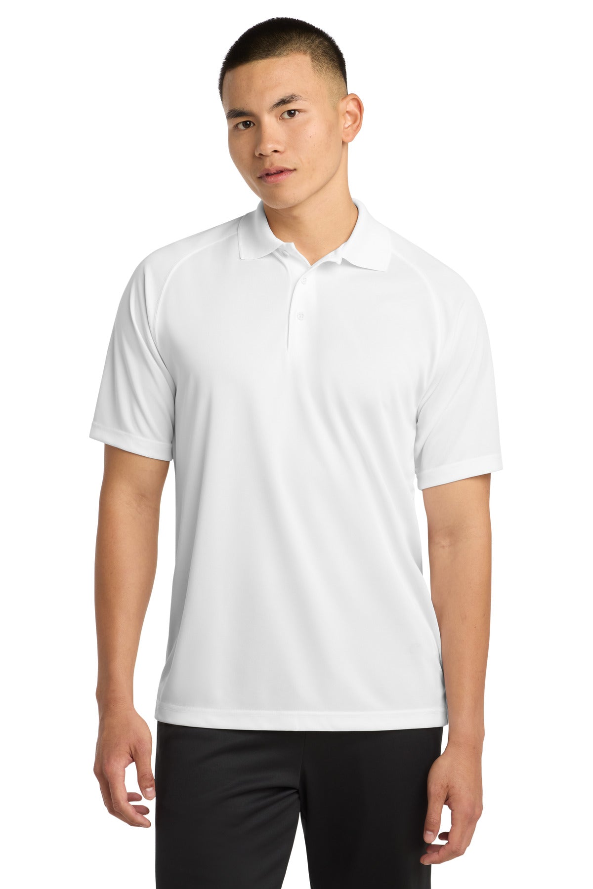 Custom Embroidery or DTF Print - Sport-Tek ®  Dry Zone ®  Raglan Polo. T475