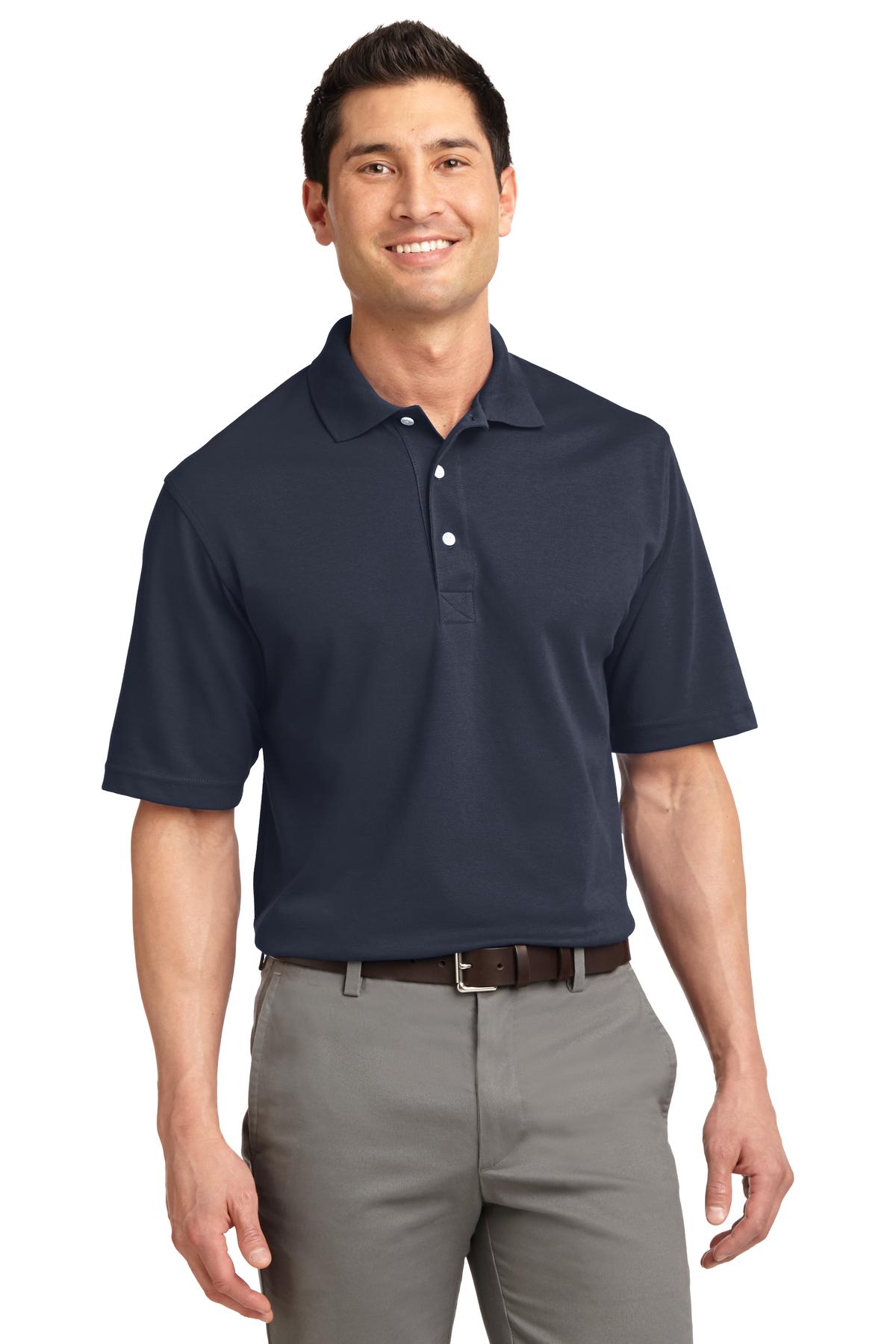 Custom Embroidery or DTF Print - Port Authority ®  Tall Rapid Dry™ Polo. TLK455