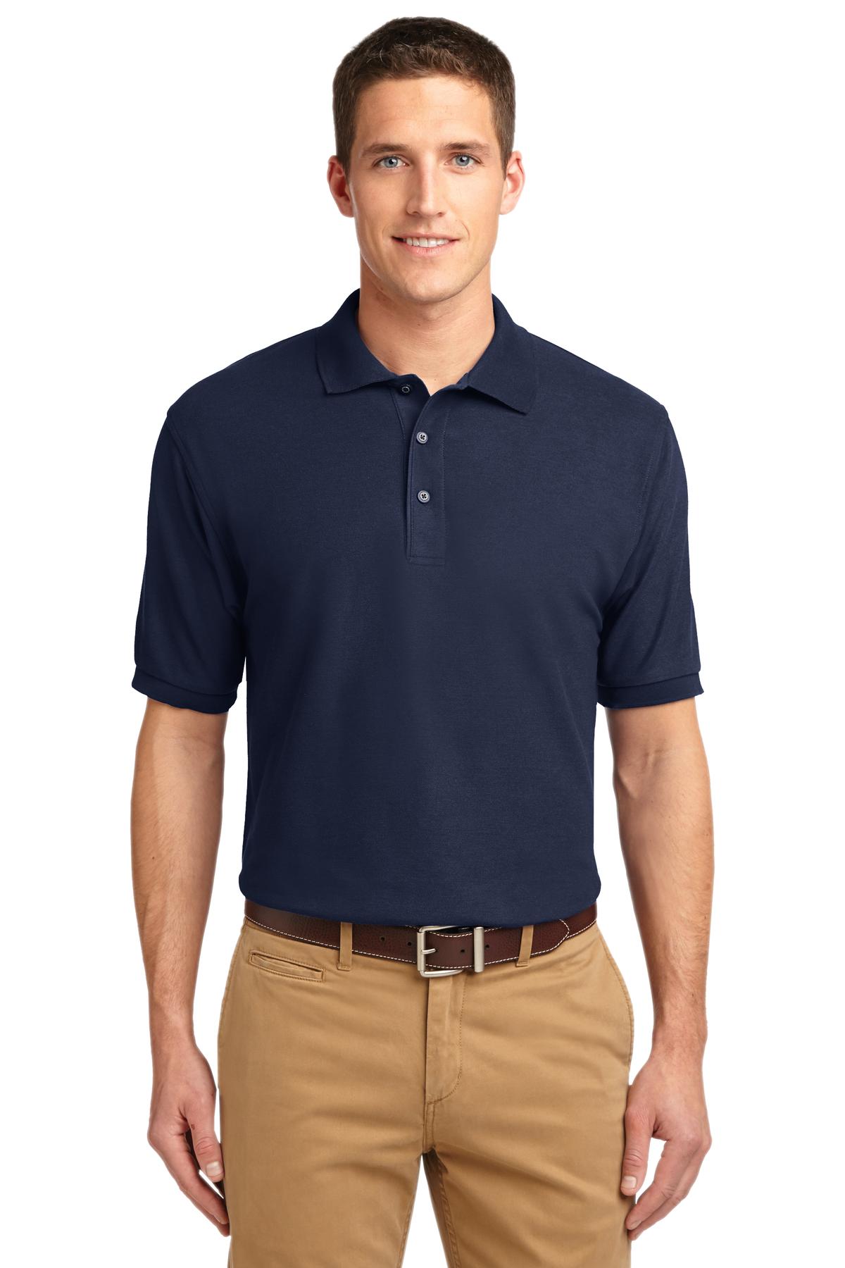 Custom Embroidered - Port Authority® Tall Silk Touch™ Polo.  TLK500