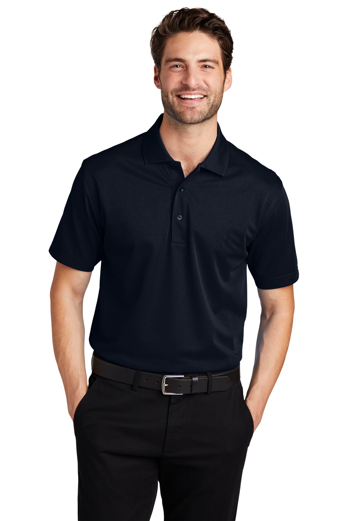 Custom Embroidered - Port Authority© Tall Tech Pique Polo. TLK527