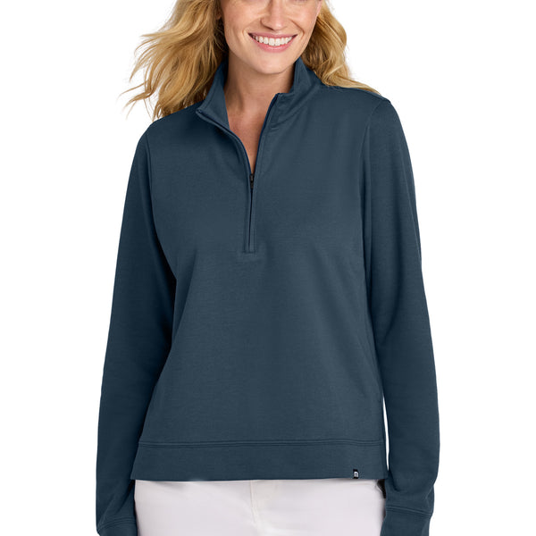 Custom Embroidered - TravisMathew Women's Coveside 1/2-Zip