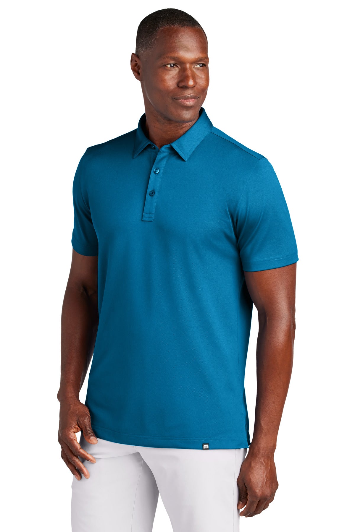 Men's Solid Eco Polo | Stretch & Wrinkle-Resistant | Casual