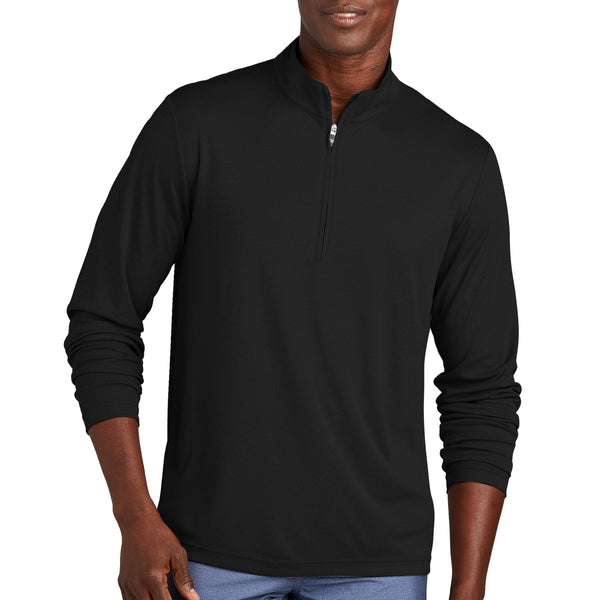 Men's Performance 1/4-Zip | Wrinkle-Resistant & Stretch | Travel