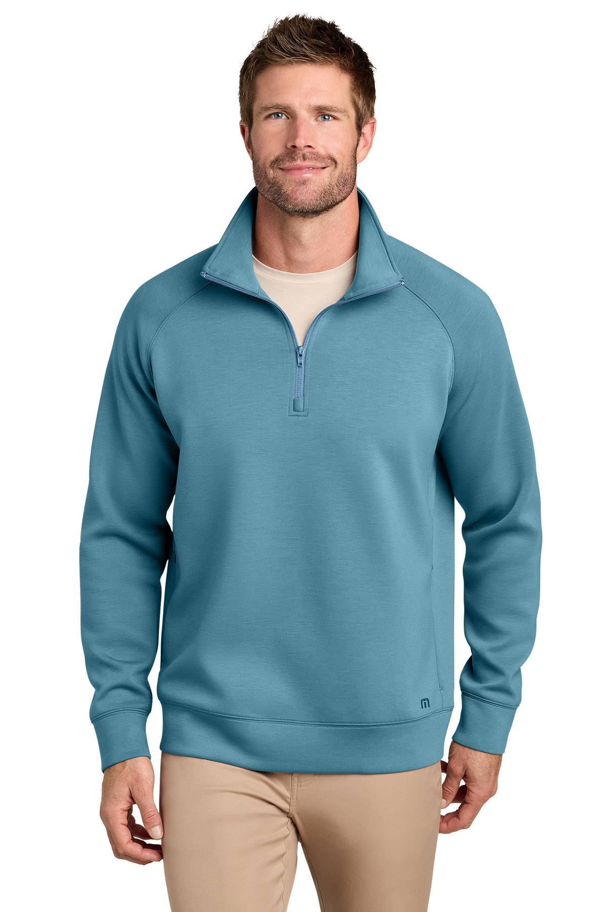 Custom Embroidered or DTF Printed - TravisMathew Momentum Shift 1/4-Zip TMA42408