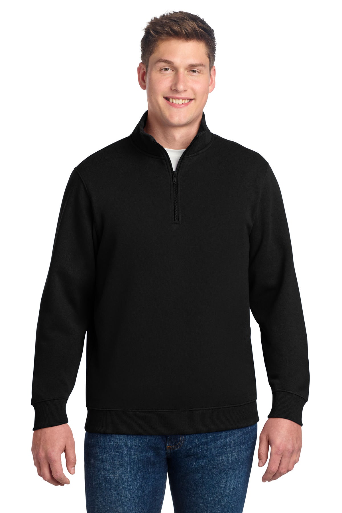 Custom Embroidery or DTF Print - Sport-Tek ®  Tall 1/4-Zip Sweatshirt. TST253