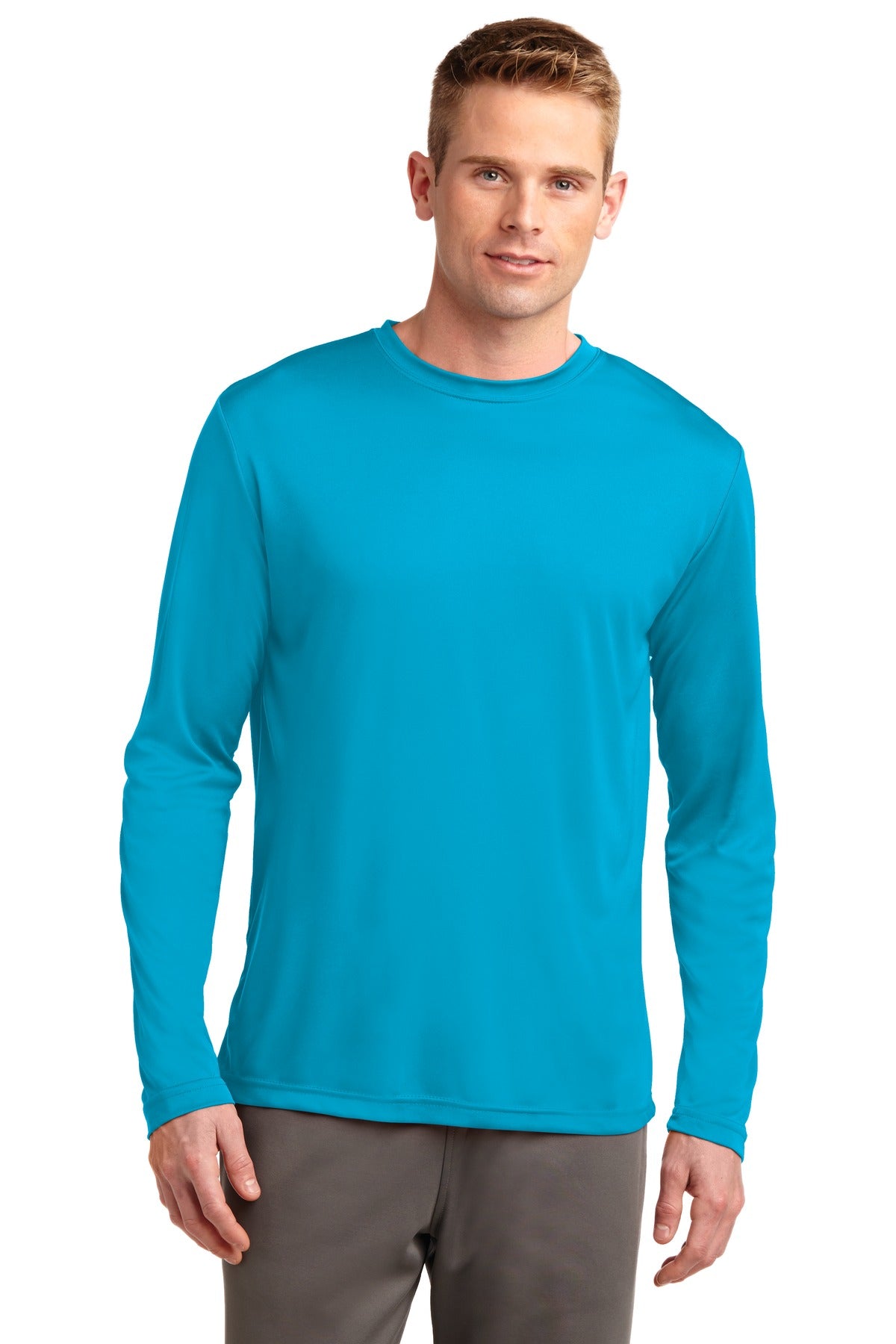 Custom Embroidered - Sport-Tek® Tall Long Sleeve PosiCharge® Competitor™ Tee. TST350LS