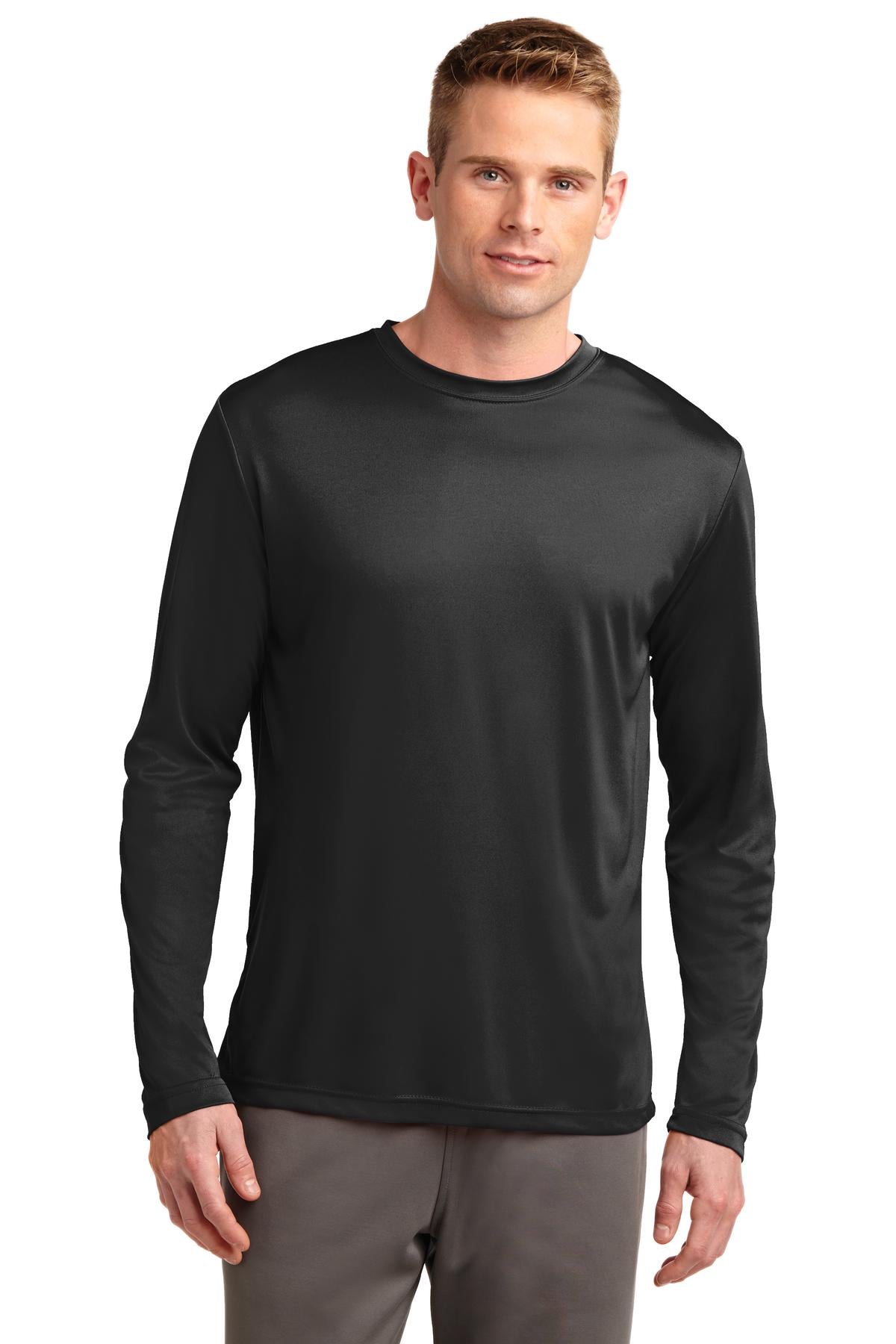 Custom Embroidered - Sport-Tek® Tall Long Sleeve PosiCharge® Competitor™ Tee. TST350LS