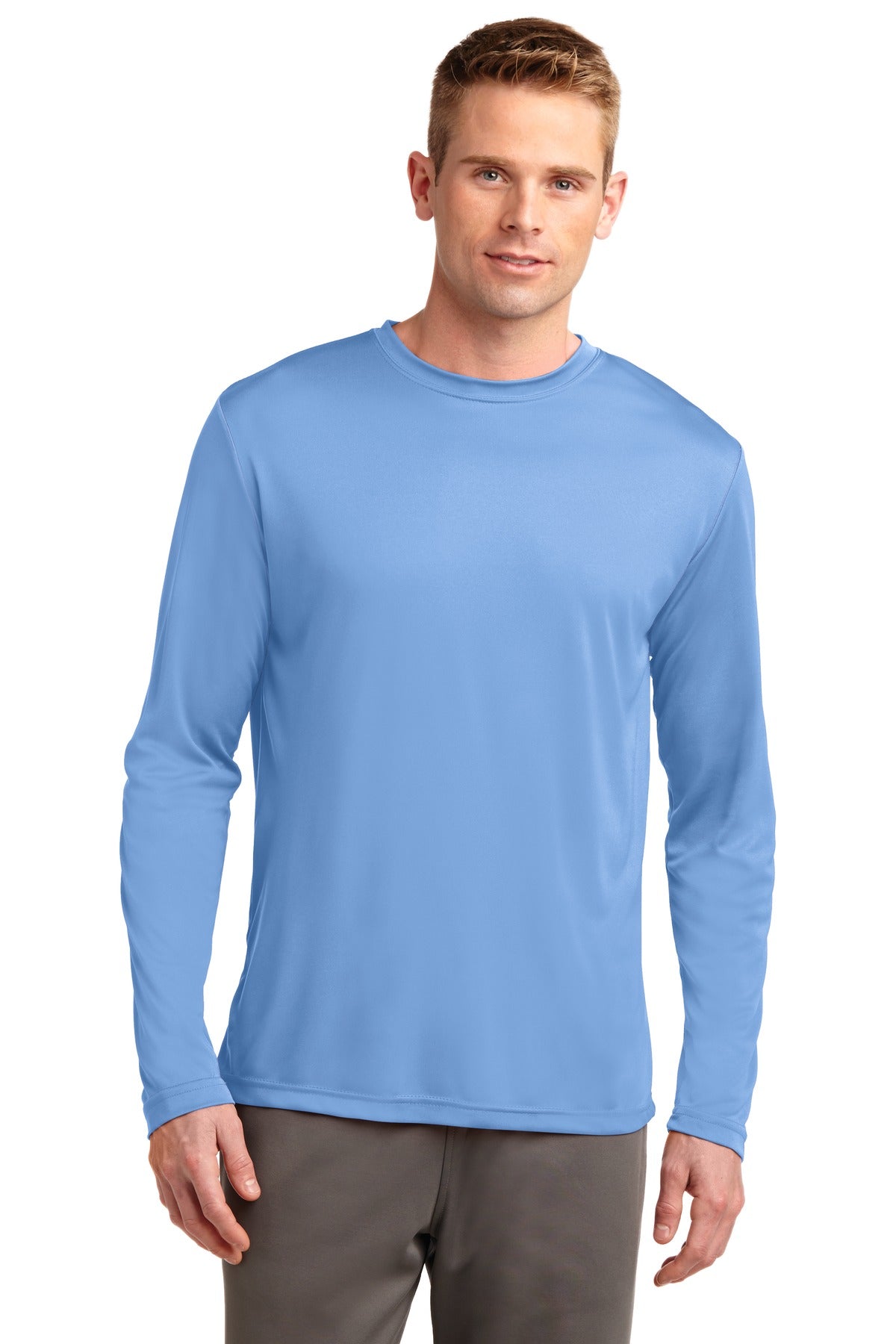 Custom Embroidered - Sport-Tek® Tall Long Sleeve PosiCharge® Competitor™ Tee. TST350LS