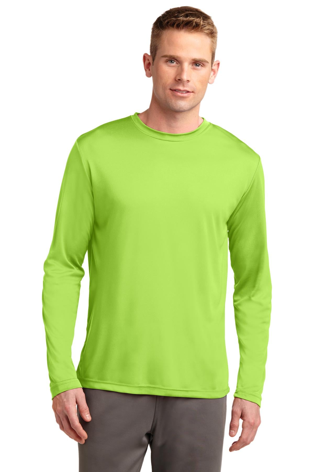 Custom Embroidered - Sport-Tek® Tall Long Sleeve PosiCharge® Competitor™ Tee. TST350LS