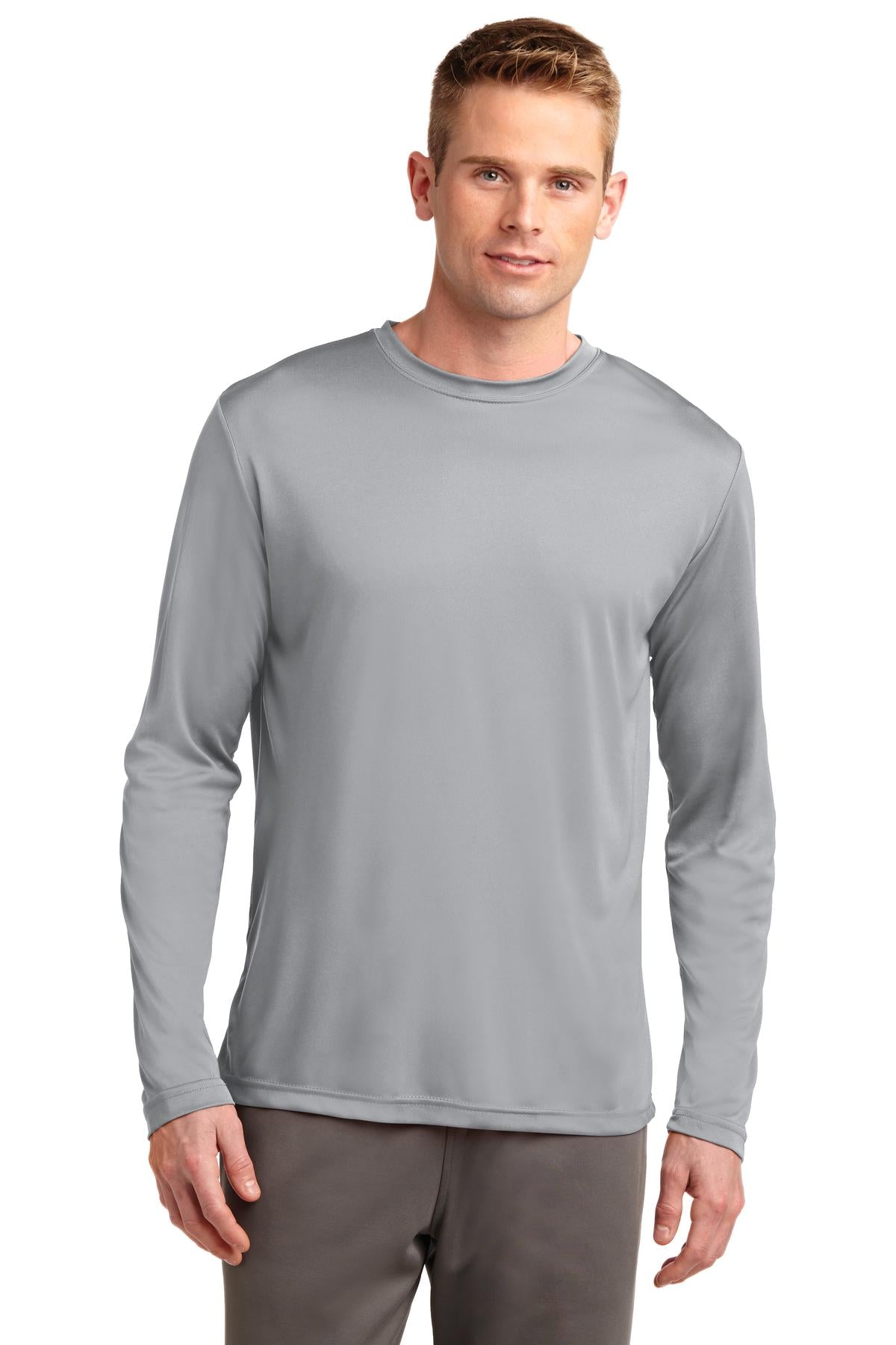 Custom Embroidered - Sport-Tek® Tall Long Sleeve PosiCharge® Competitor™ Tee. TST350LS