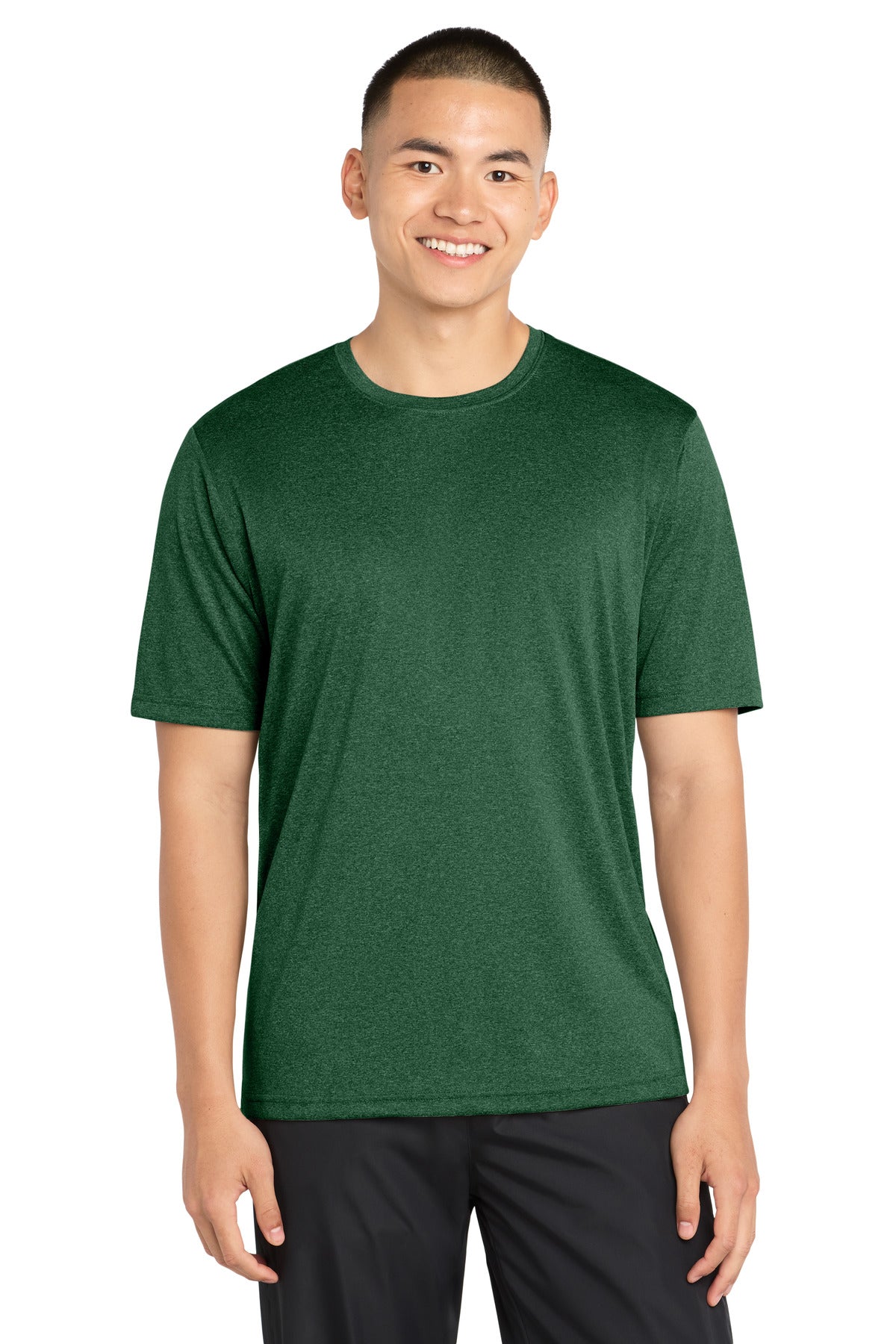 Custom Embroidery or DTF Print - Sport-Tek ®  Tall Heather Contender ™  Tee. TST360