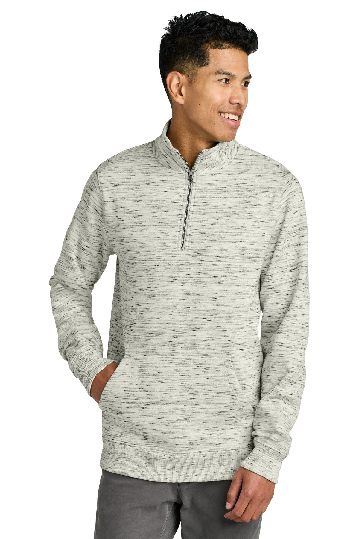 Custom Embroidered - tentree® Space Dye Fleece 1/4-Zip TTCM6107